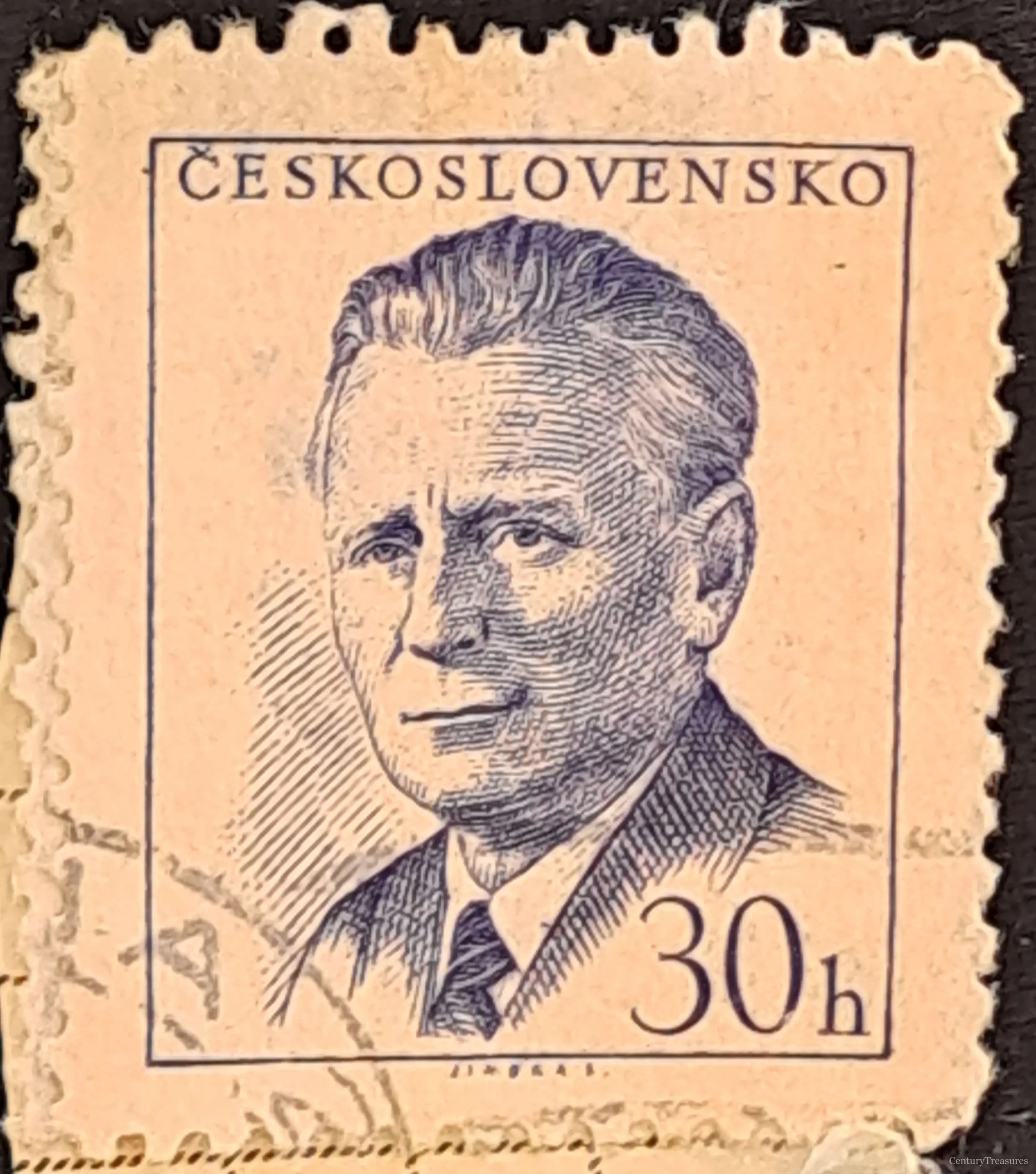 Portrait of President Antonín Novotný
