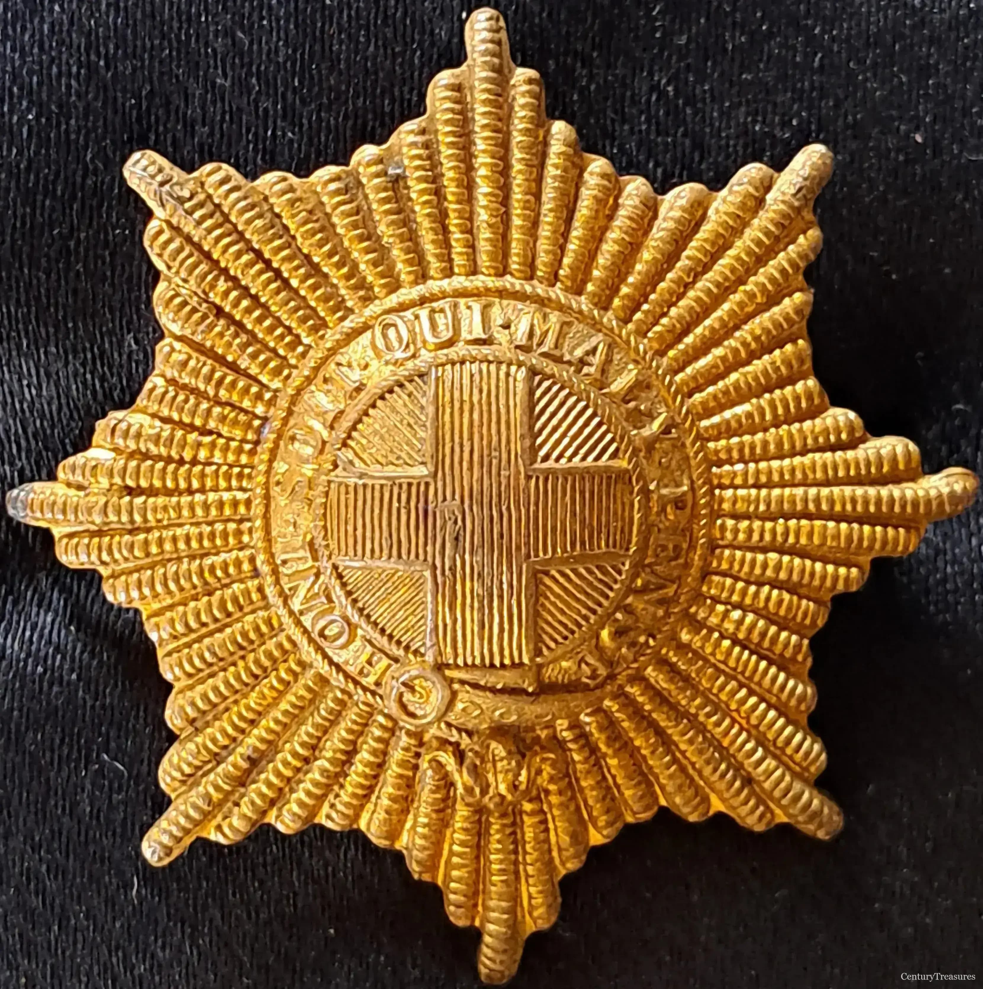 Coldstream Guards Garter Star Cap Badge