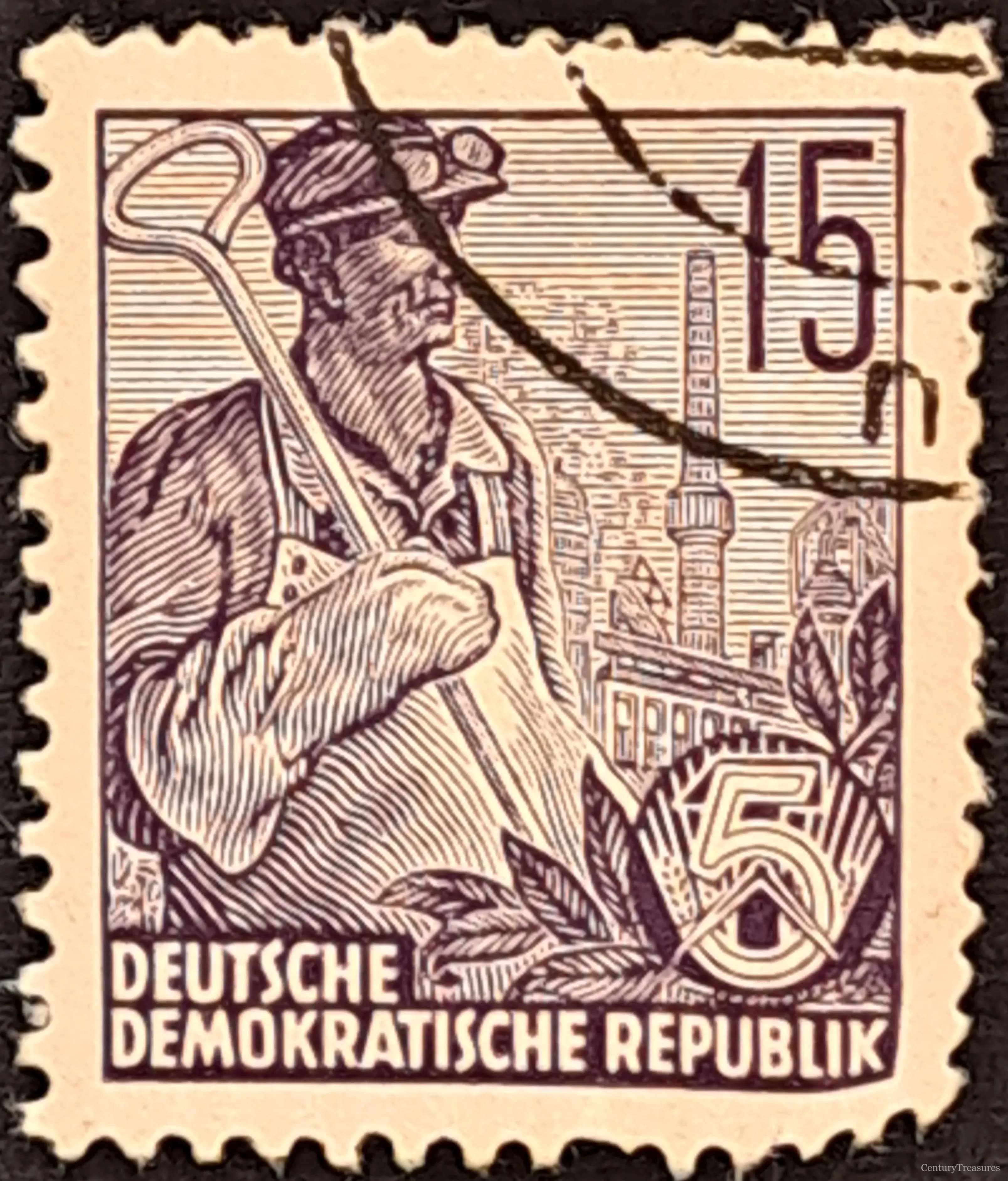 DDR Five-Year Plan: Steel Worker