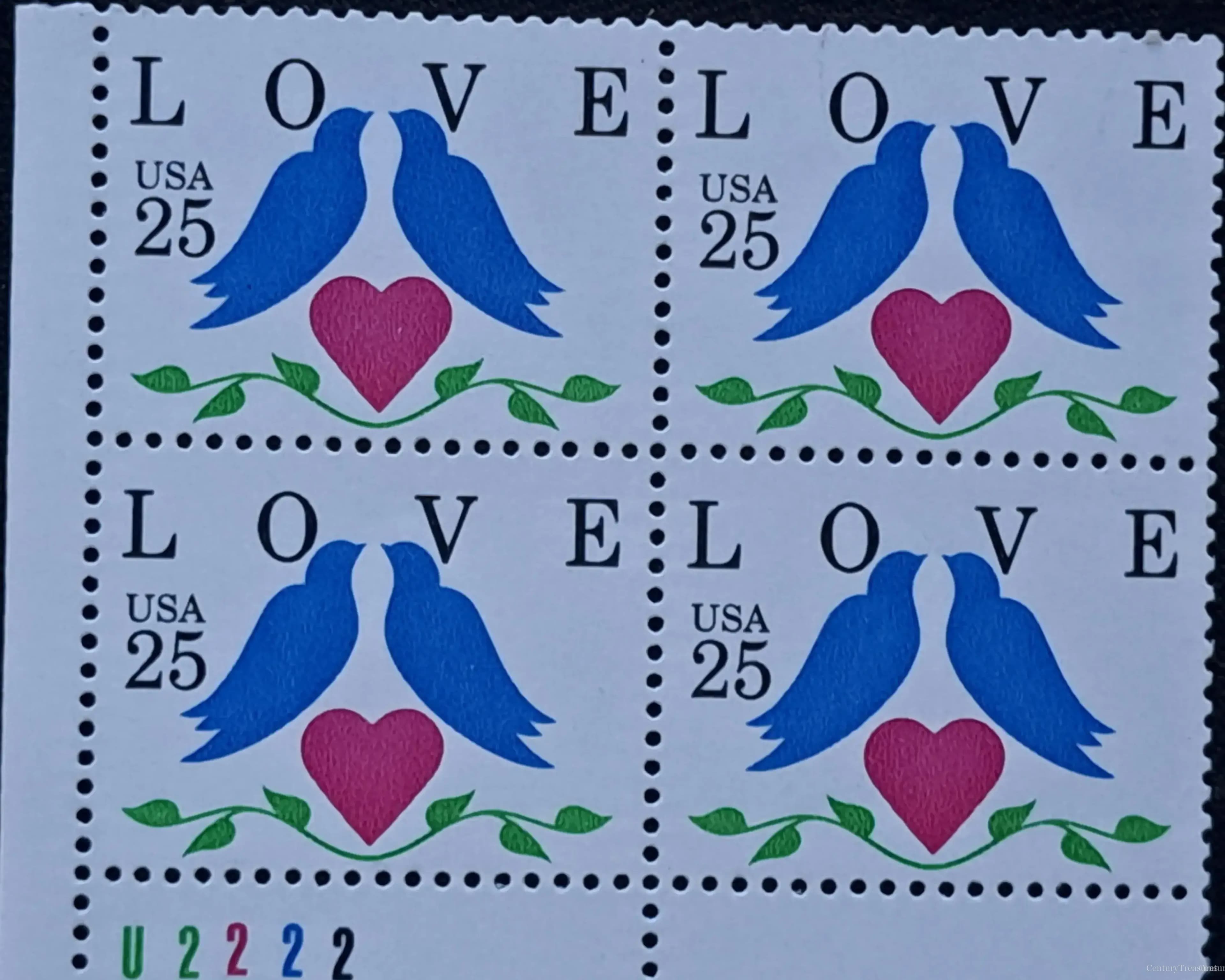 Four Love Birds