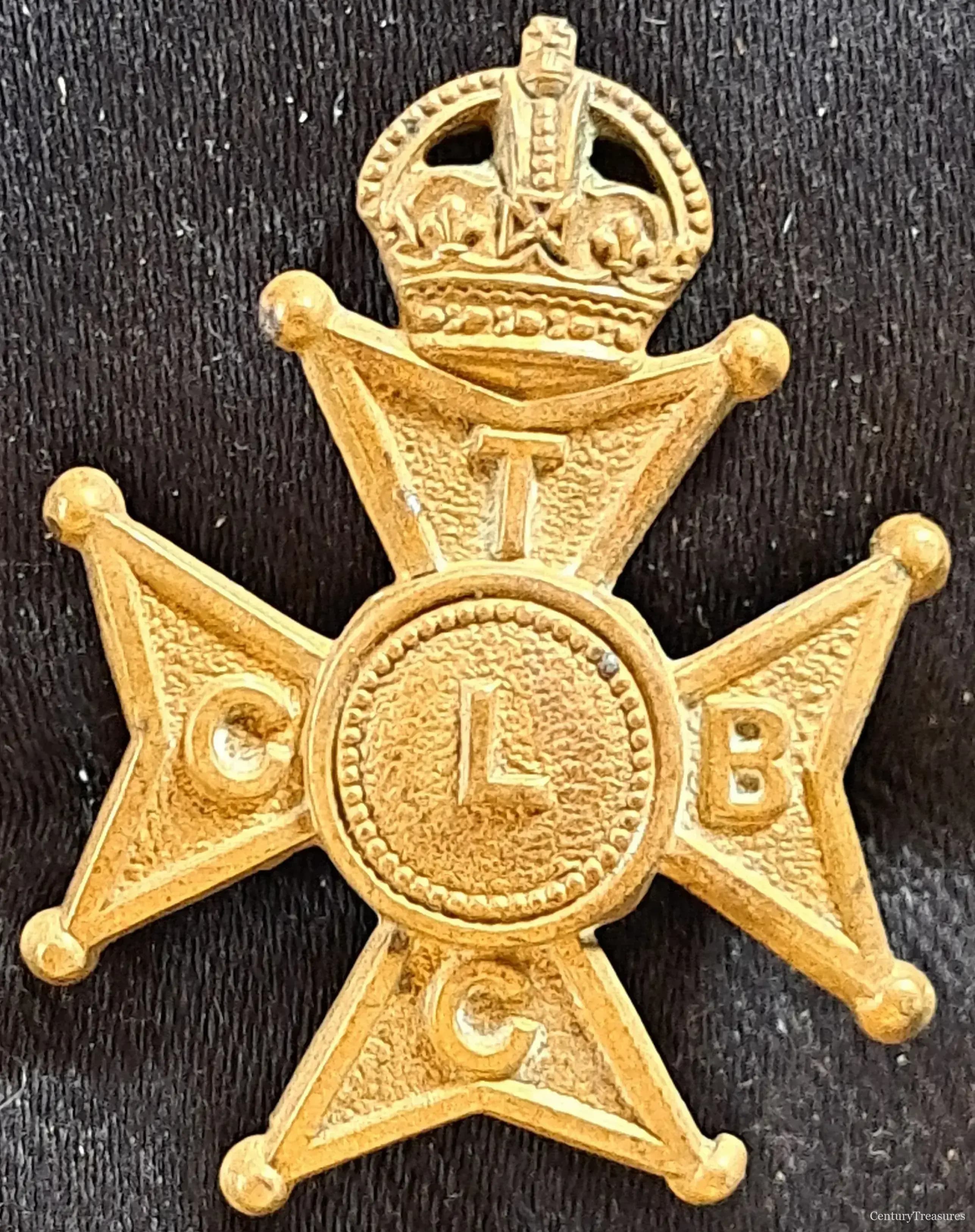 Church Lads' Brigade Training Corps Badge