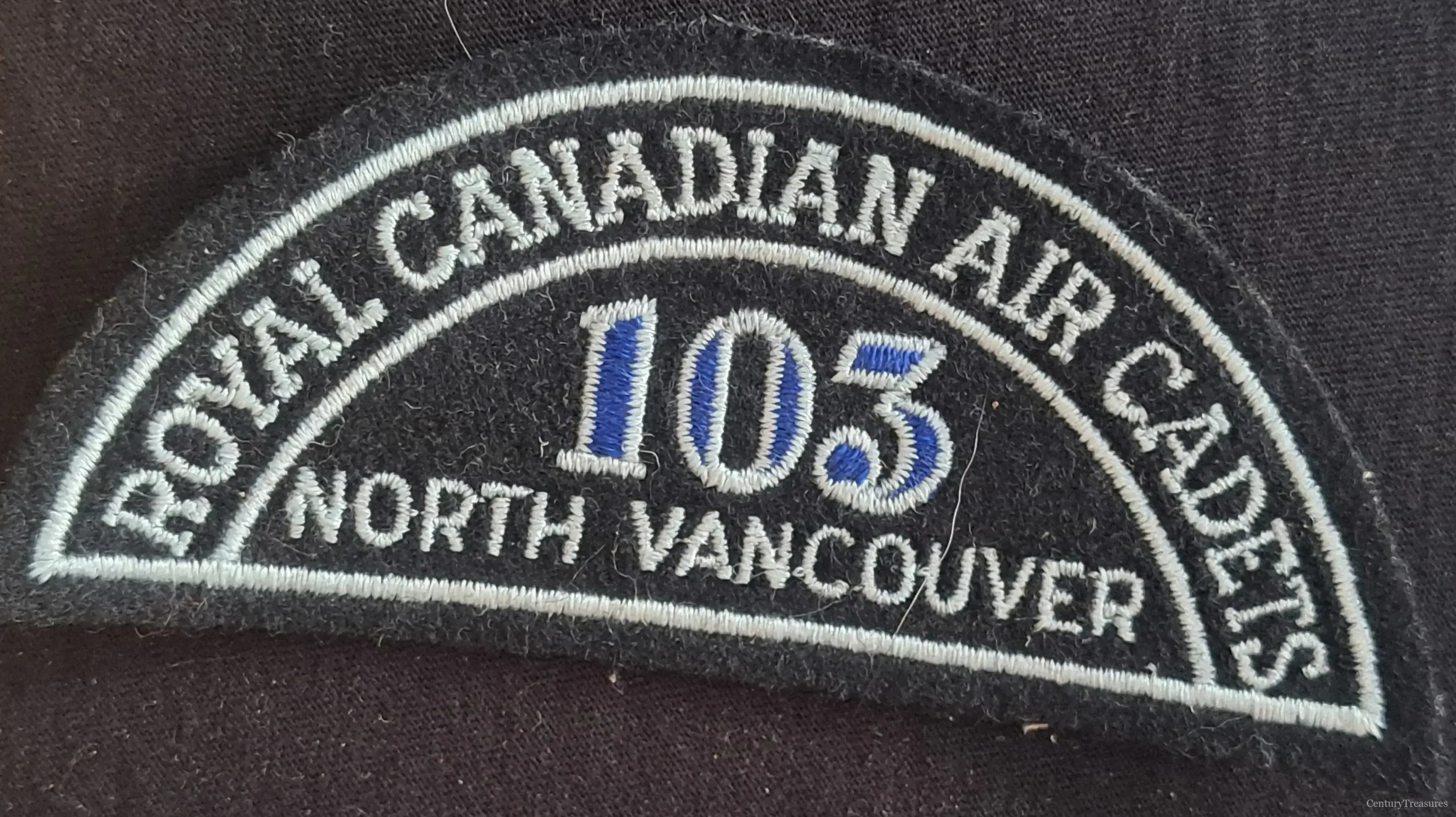 103 Squadron North Vancouver Shoulder Title
