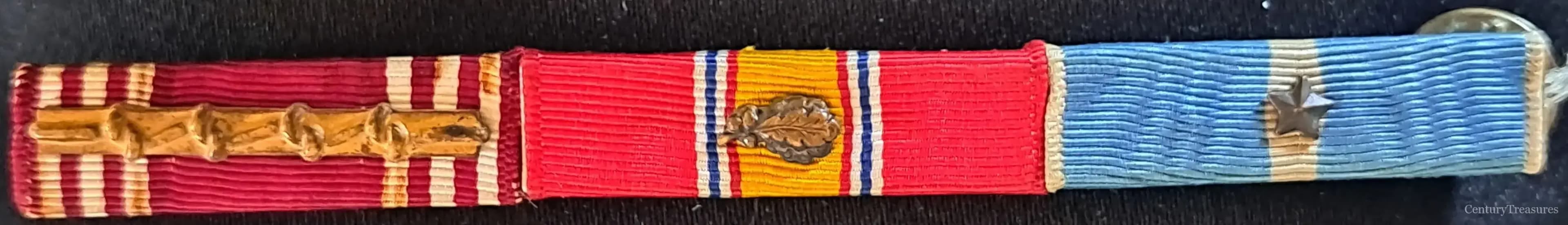 U.S. Ribbon Bar – Army Good Conduct, National Defense Service, Korean Service