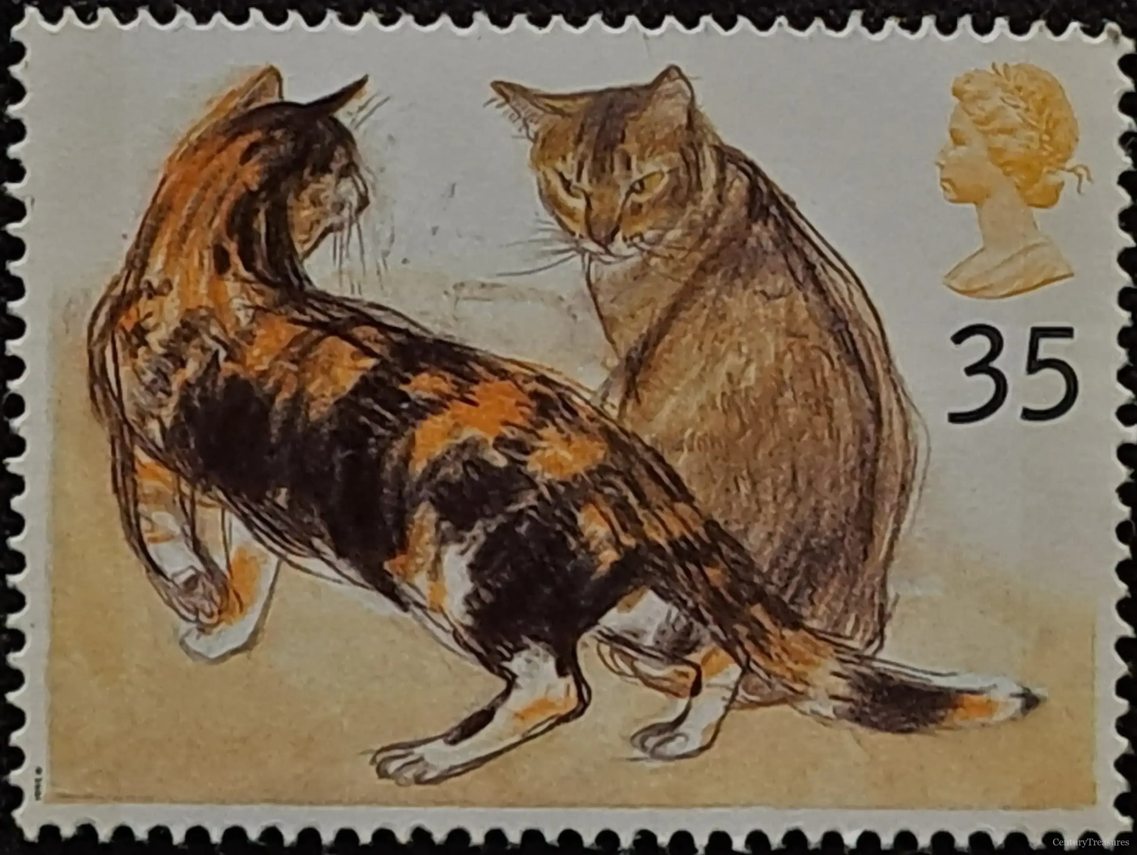 UK Dame Elizabeth Blackadder's Cats