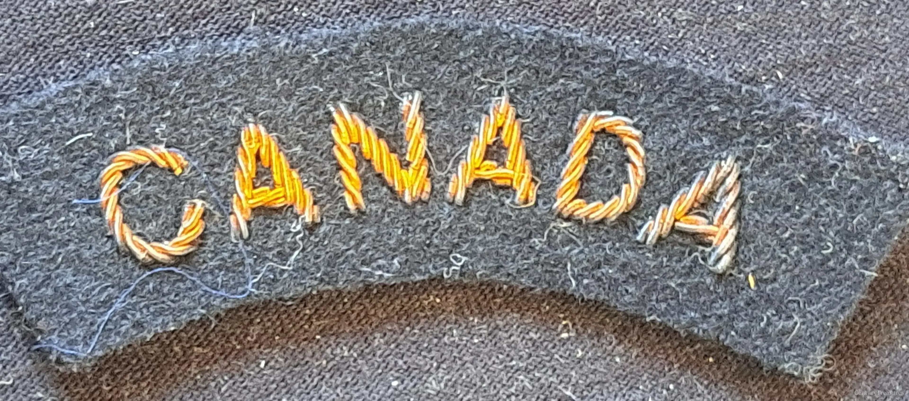 Canadian Army Shoulder Title