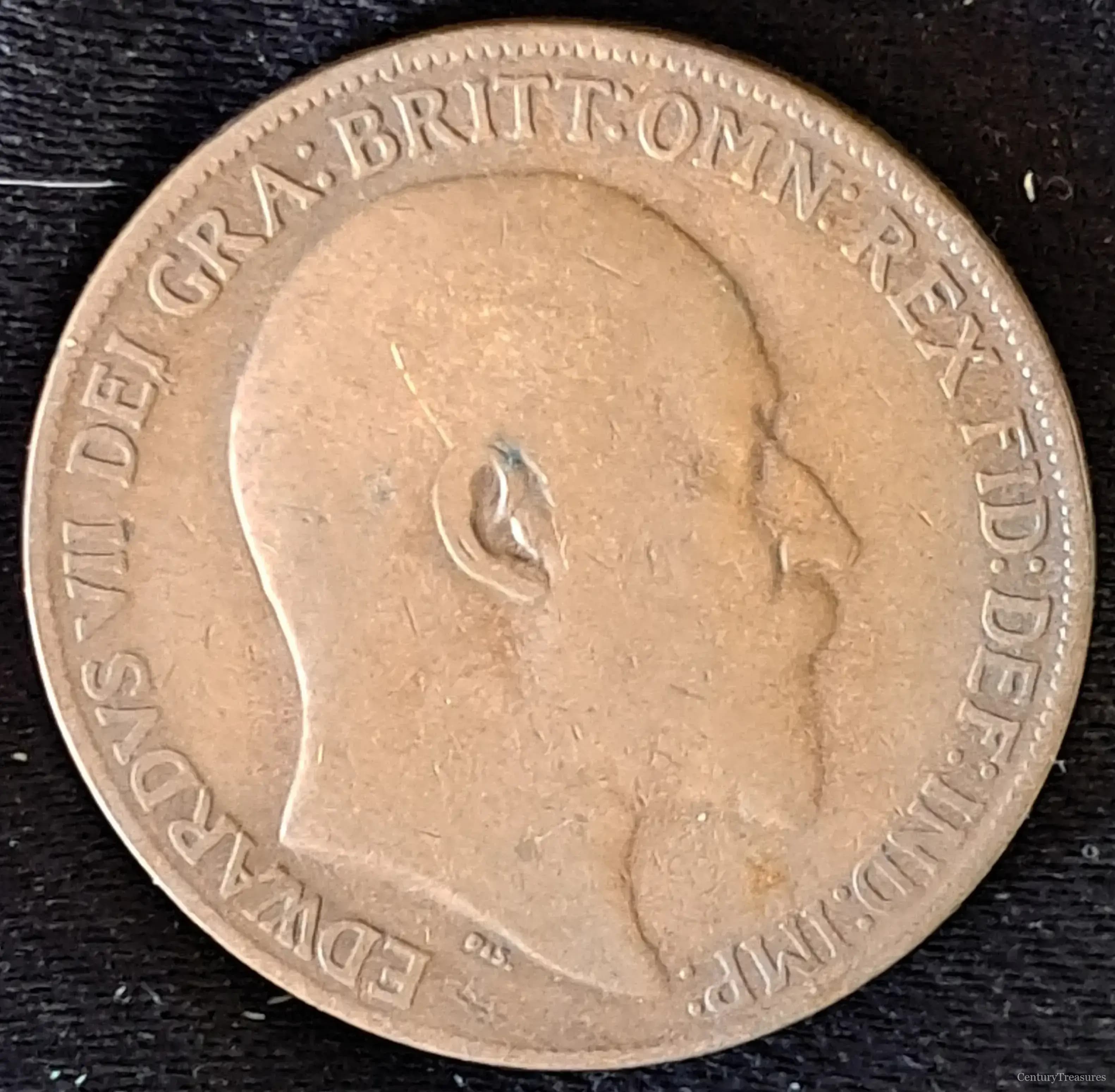UK 1908 Penny