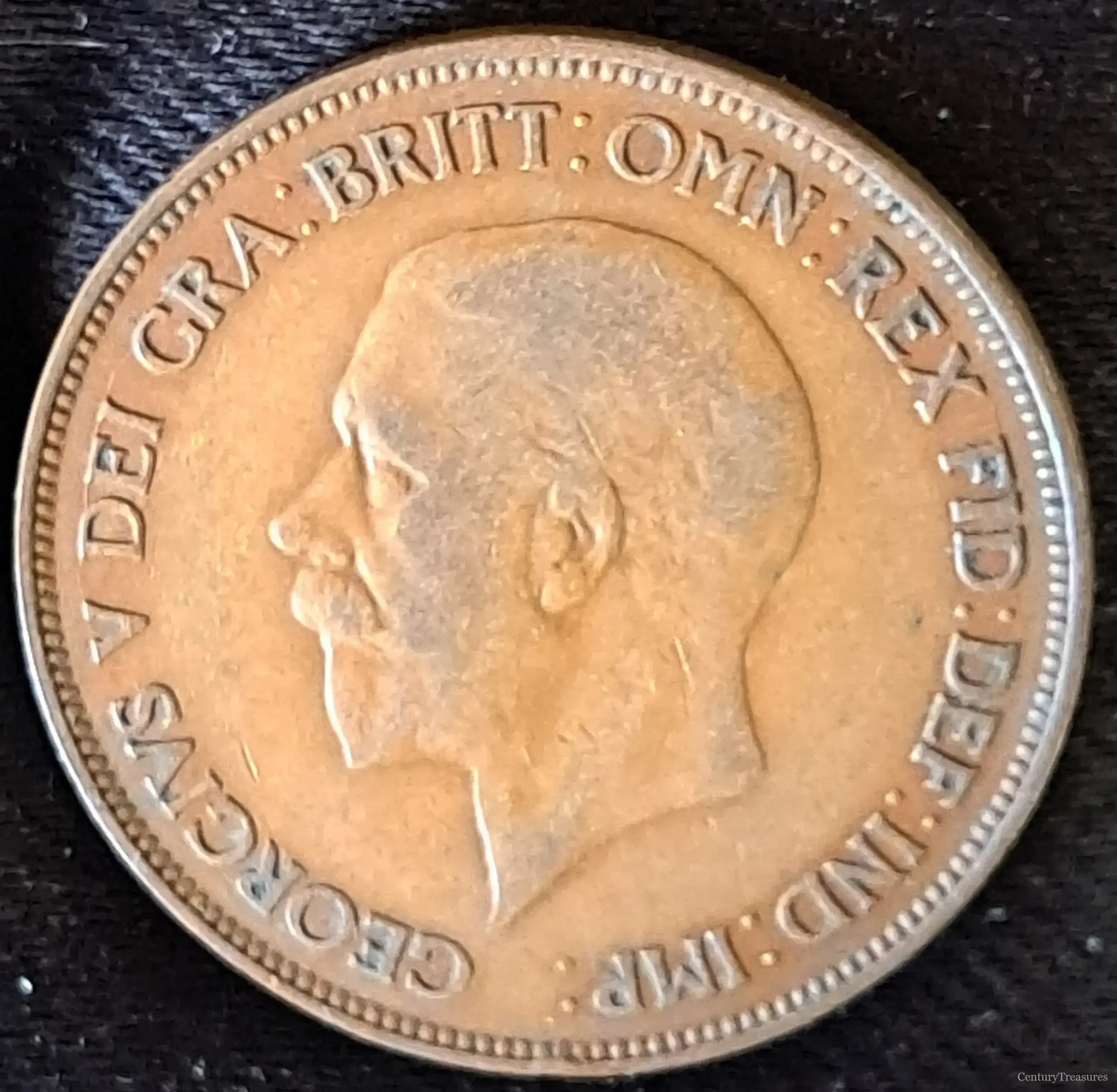 UK 1929 Penny 