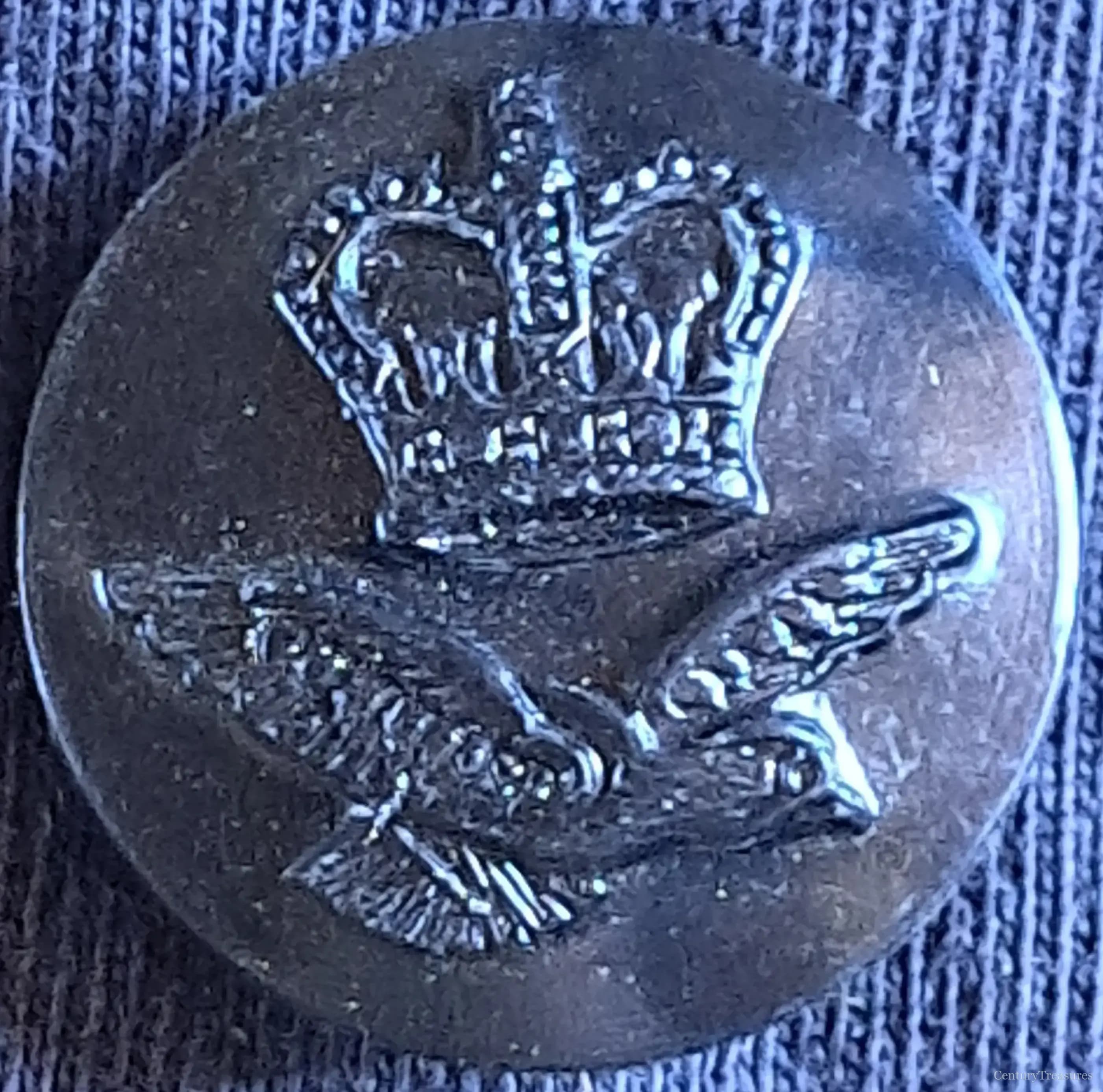 Royal Canadian Air Force Button