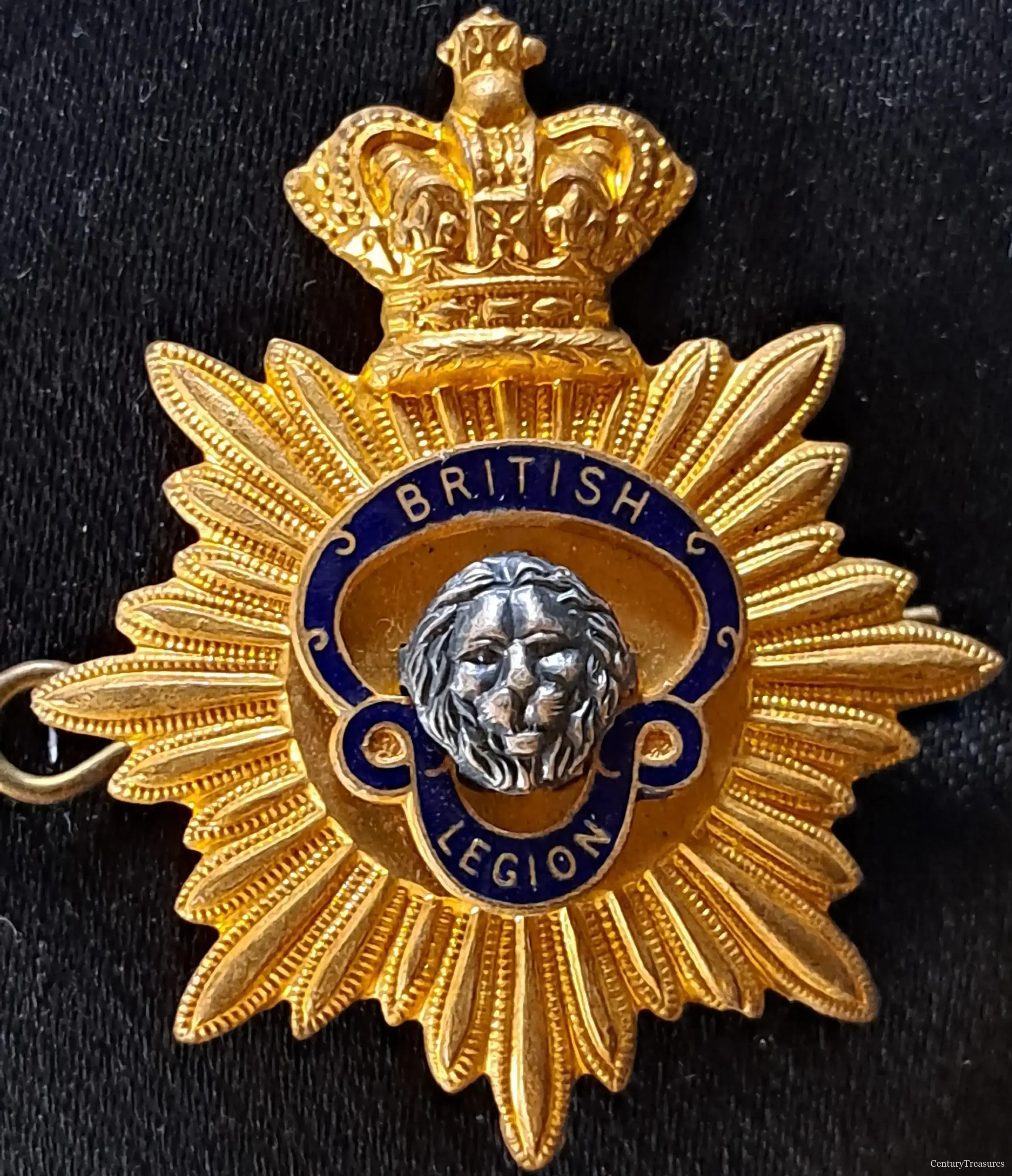 British Legion Cap Badge