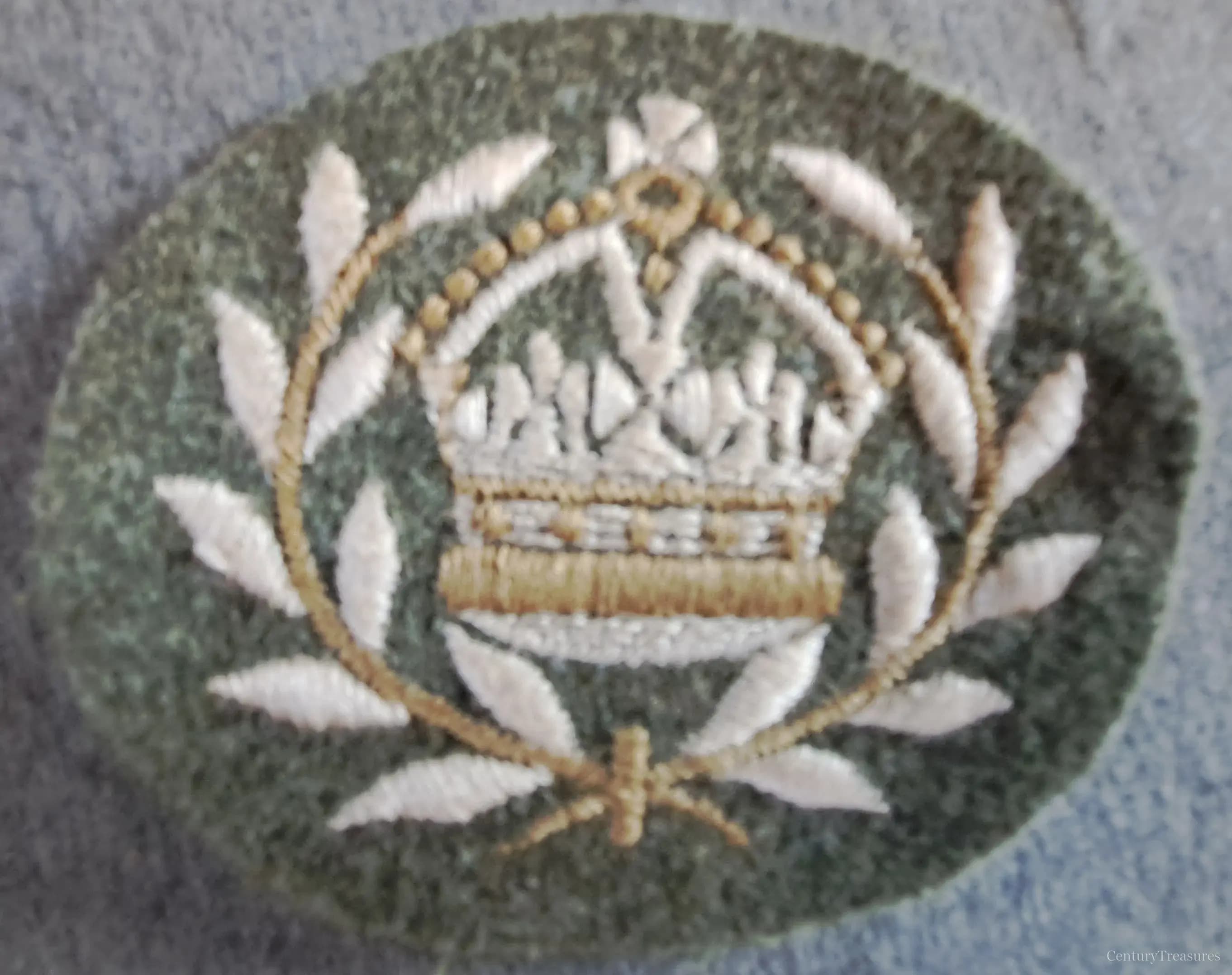 Canadian Army Warrant Officer Class II Wartime Sleeve Rank Insignia