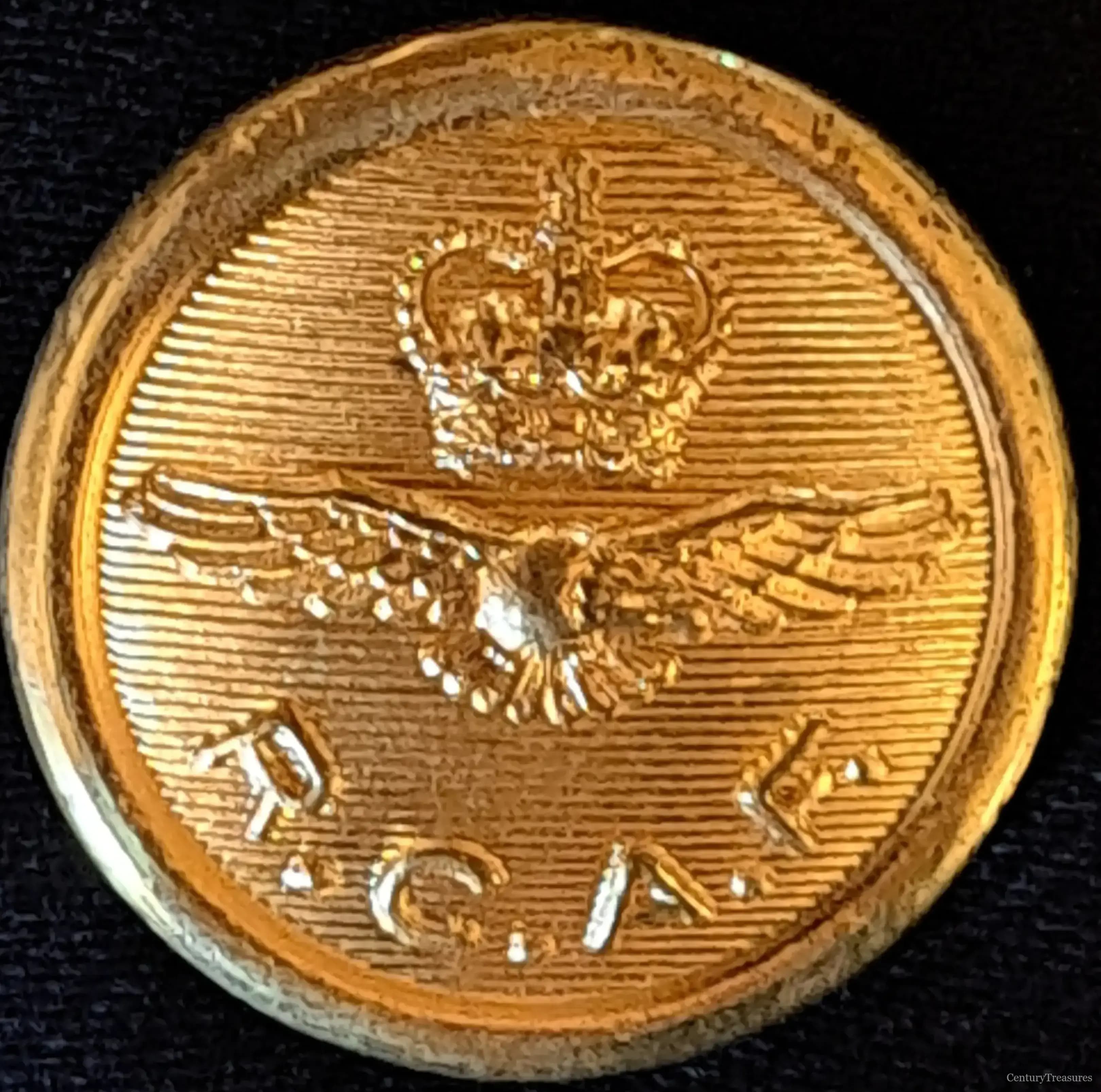Royal Canadian Air Force Button
