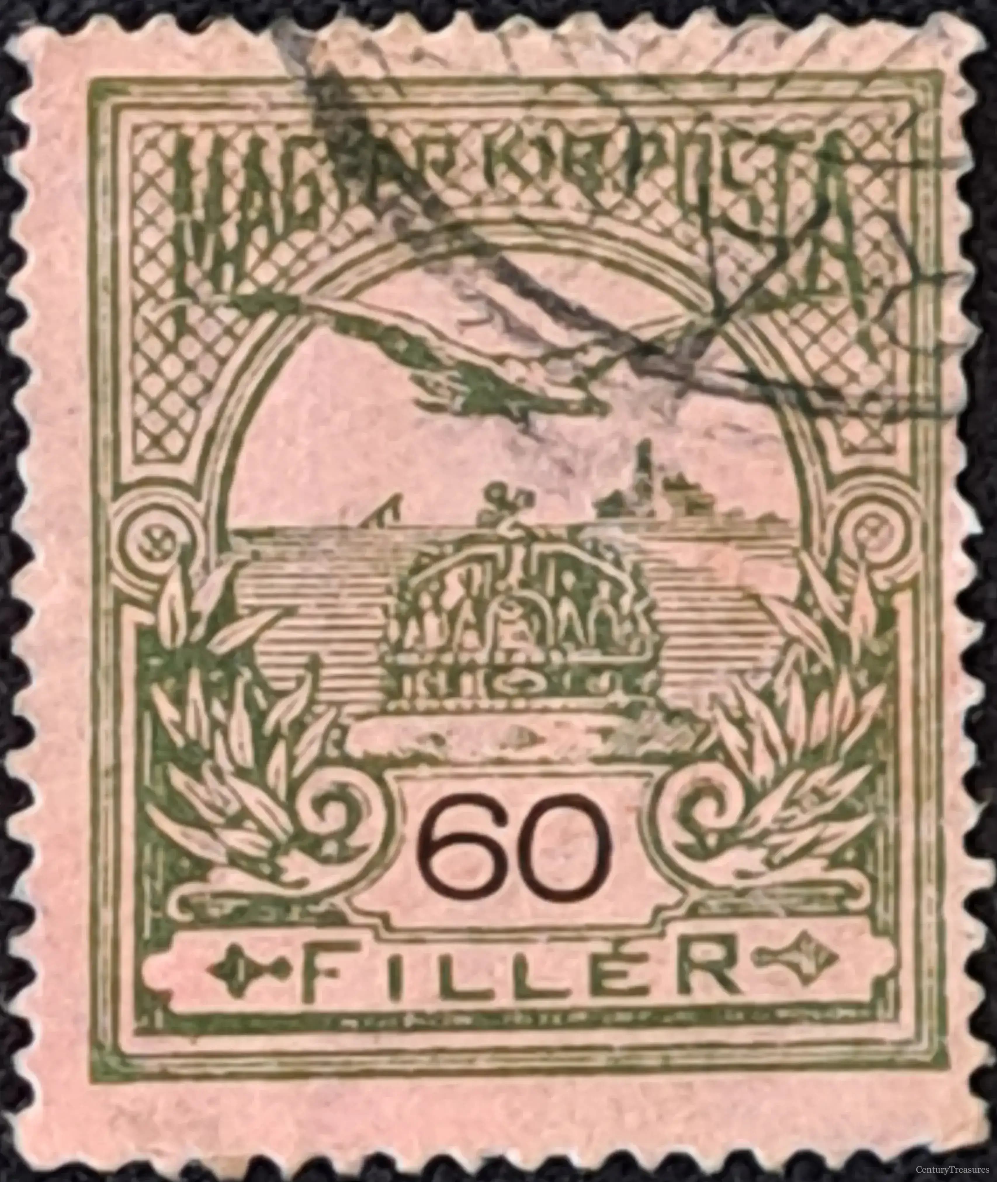 Hungary Turul and Crown of St. Stephen