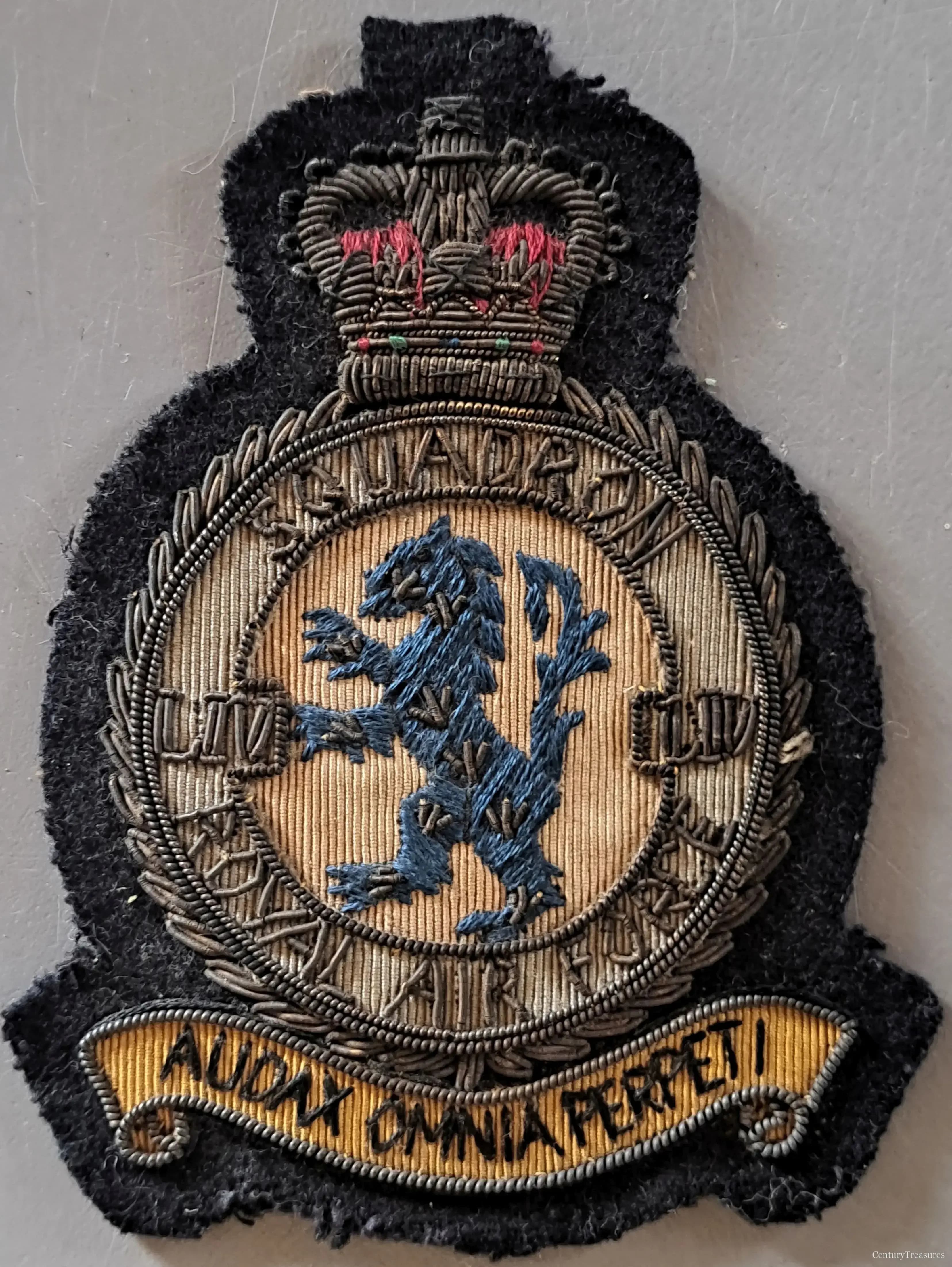 No. 54 Squadron RAF Bullion Blazer Badge