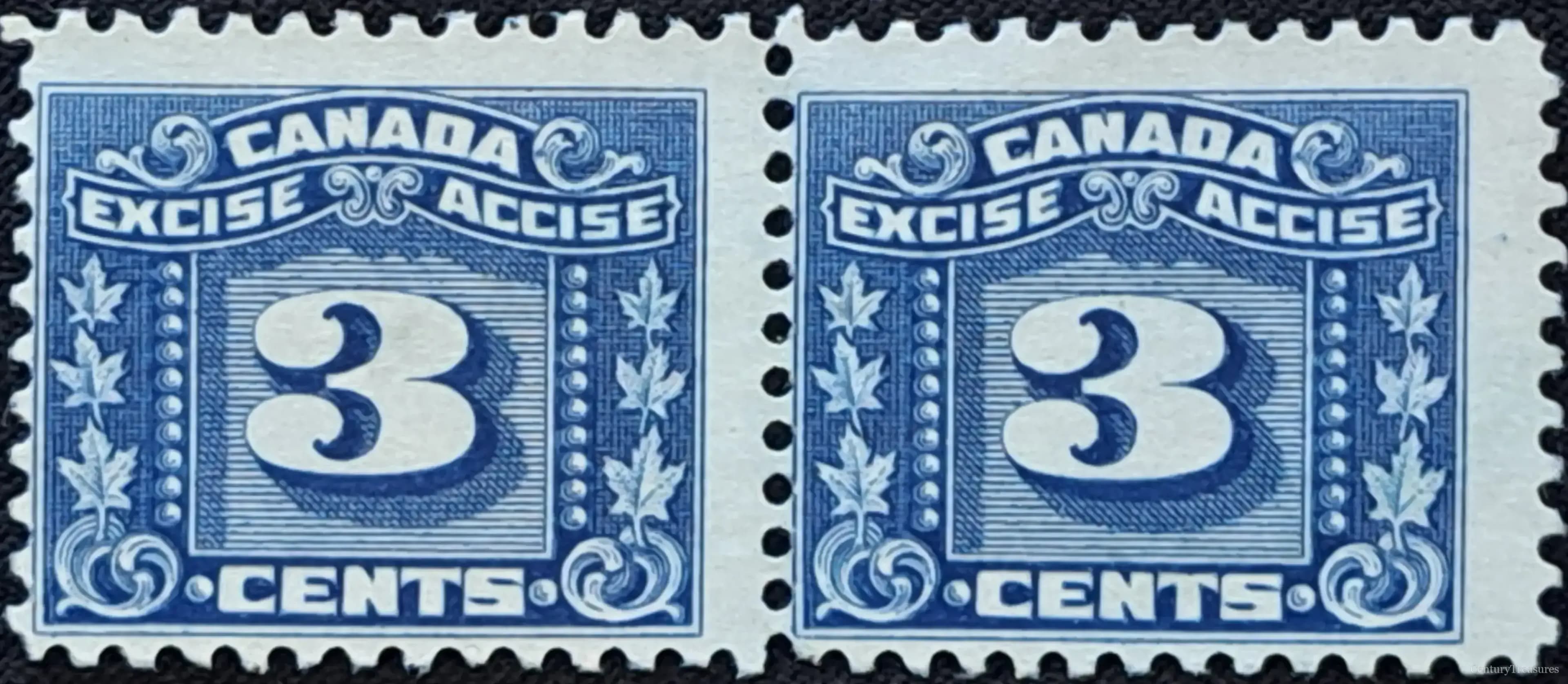 Canada Excise Tax Pair