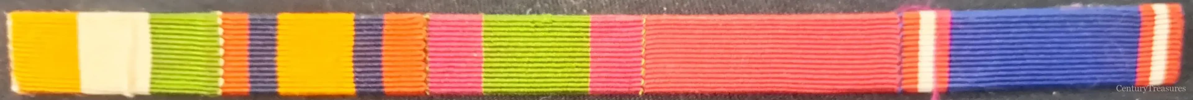Five-Place Ribbon Bar – Boer War to Royal Victorian Medal
