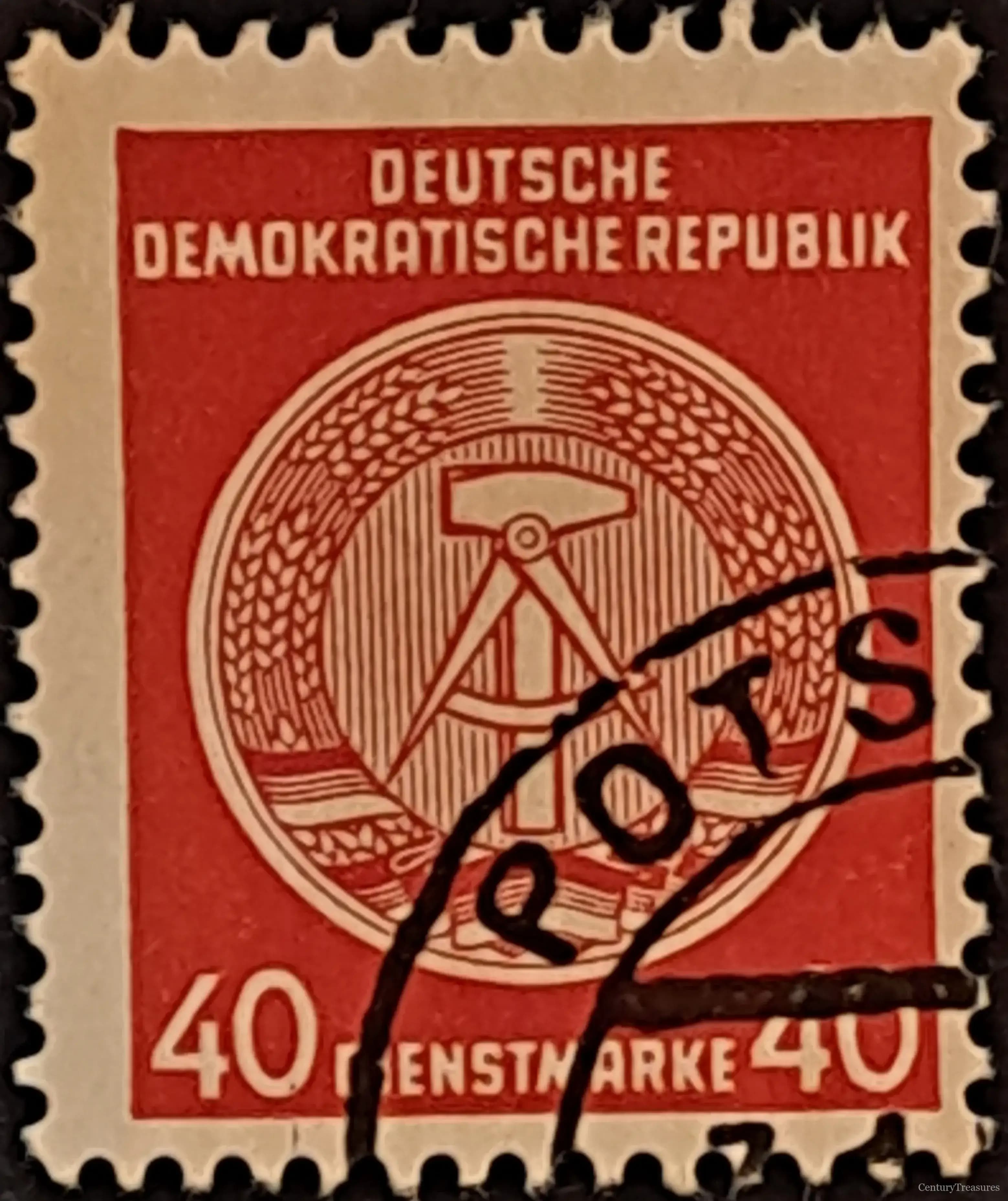 East German State (DDR) Emblem Official Issue