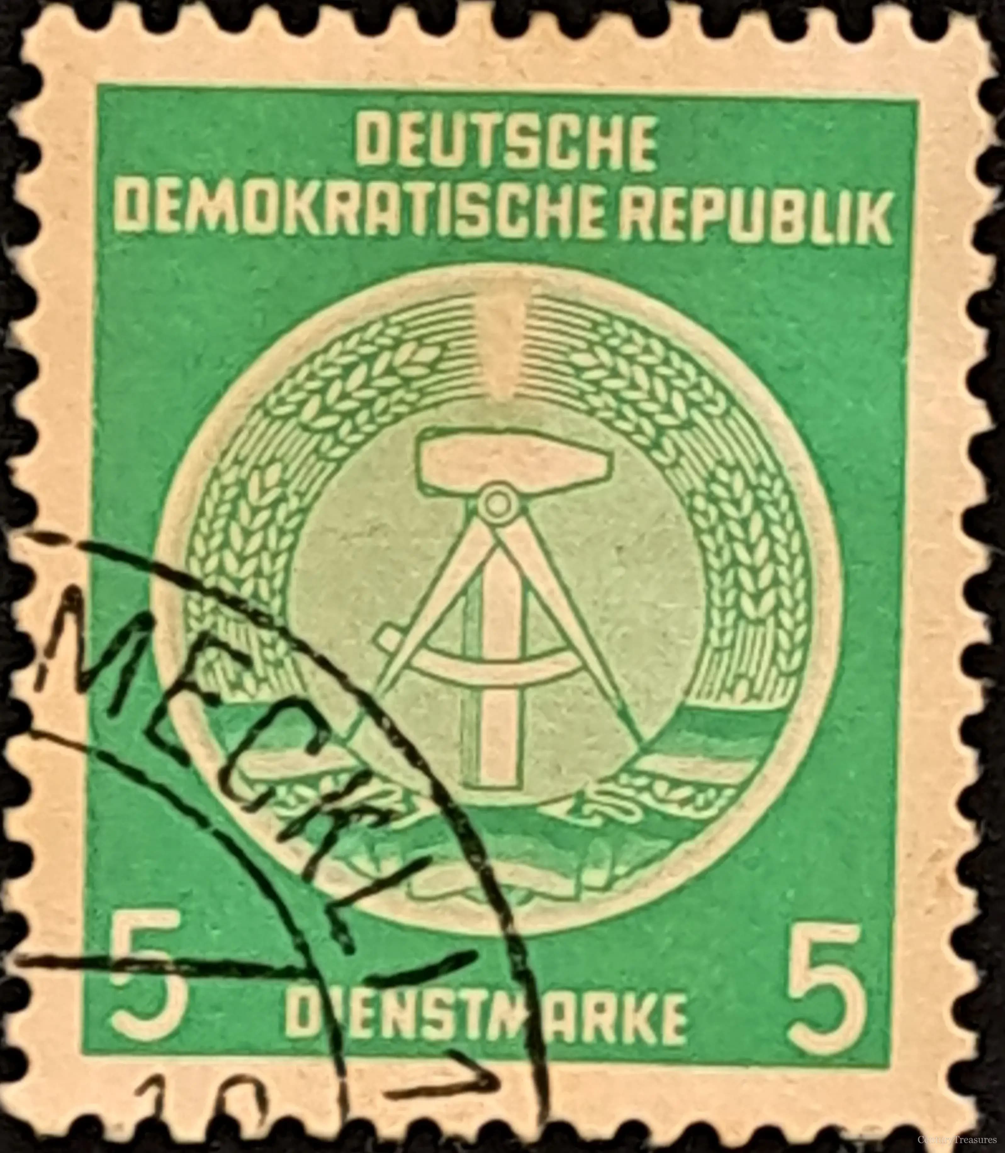East Germany (DDR) Shield of the Secret Bureaucracy
