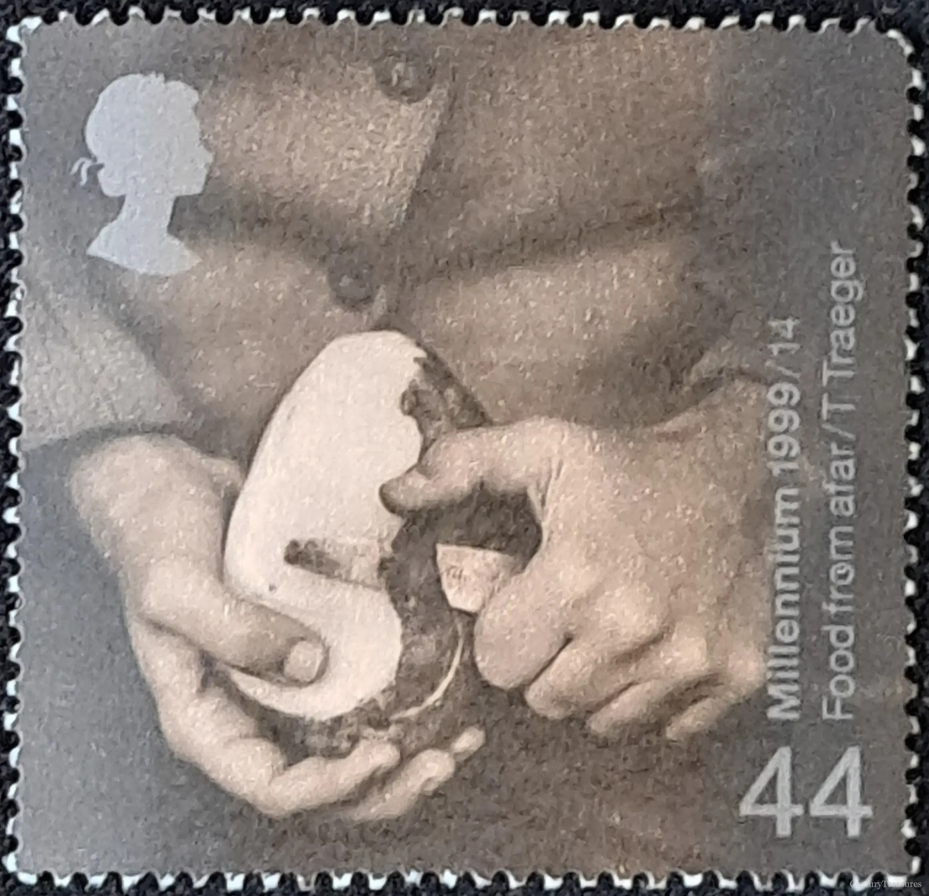 Royal Mail "Food From Afar" Millennium