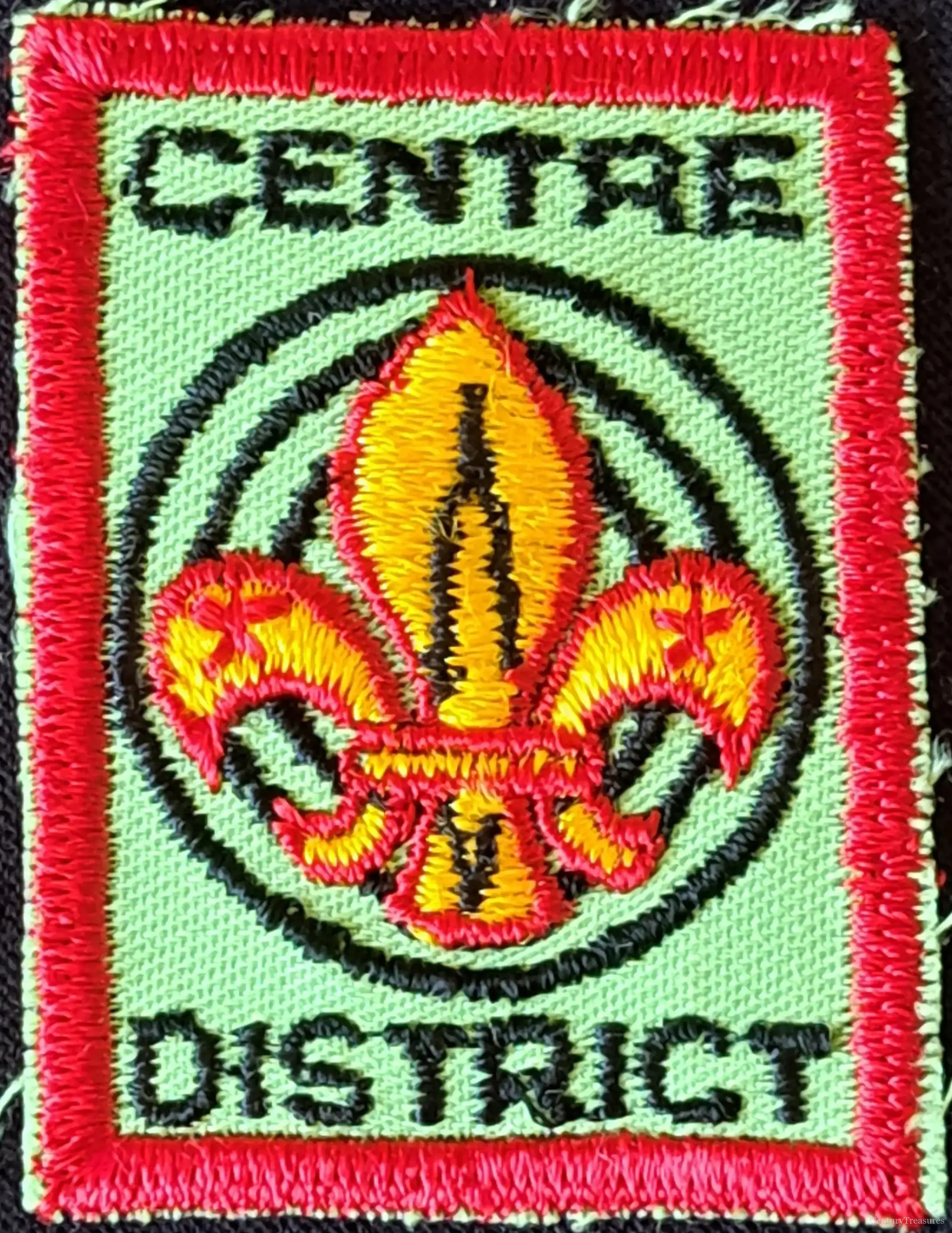 Canadian Scouts Centre District Uniform Patch