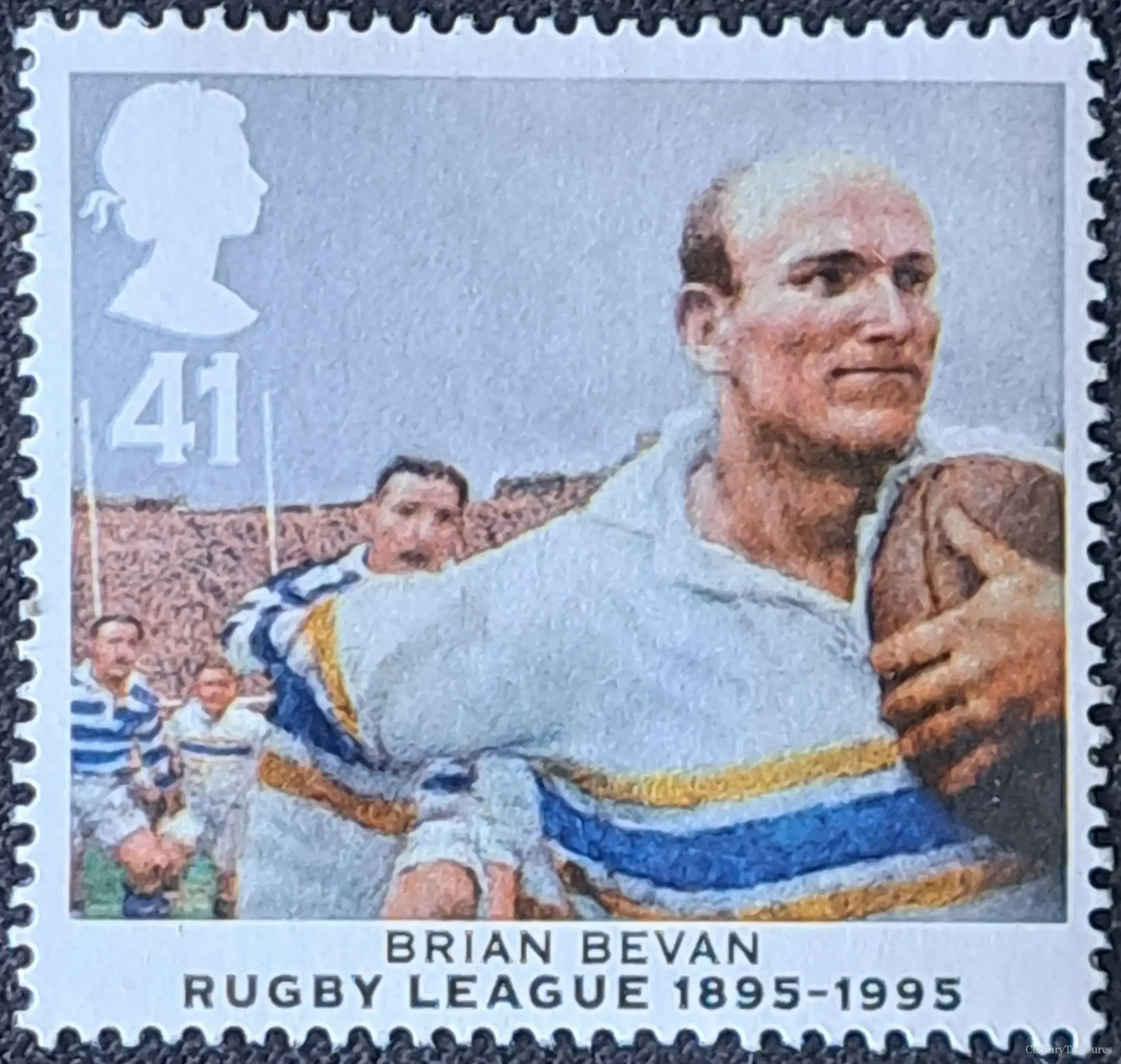Rugby League Centenary Brian Bevan Commemorative