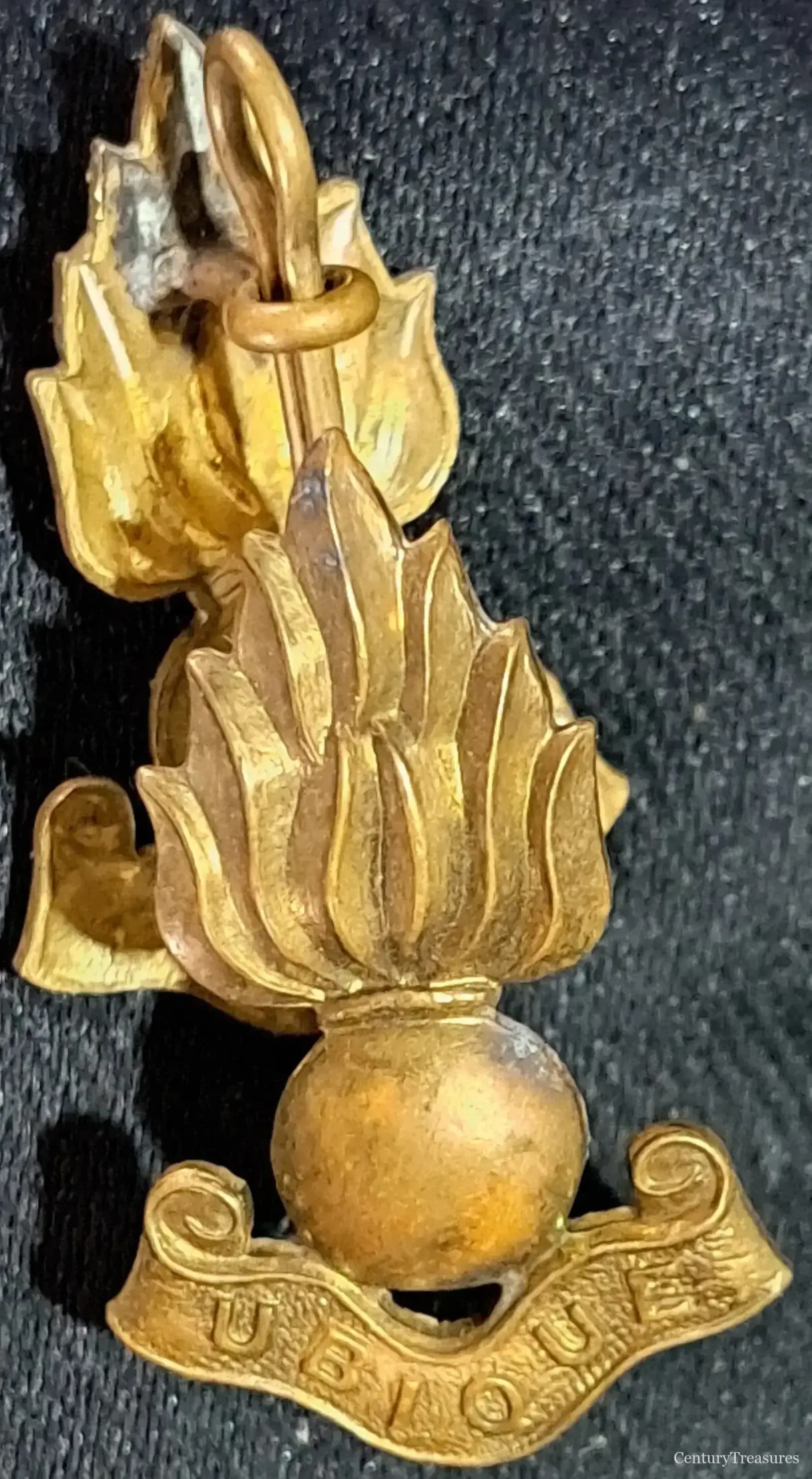 British Army Royal Engineers Collar Pair