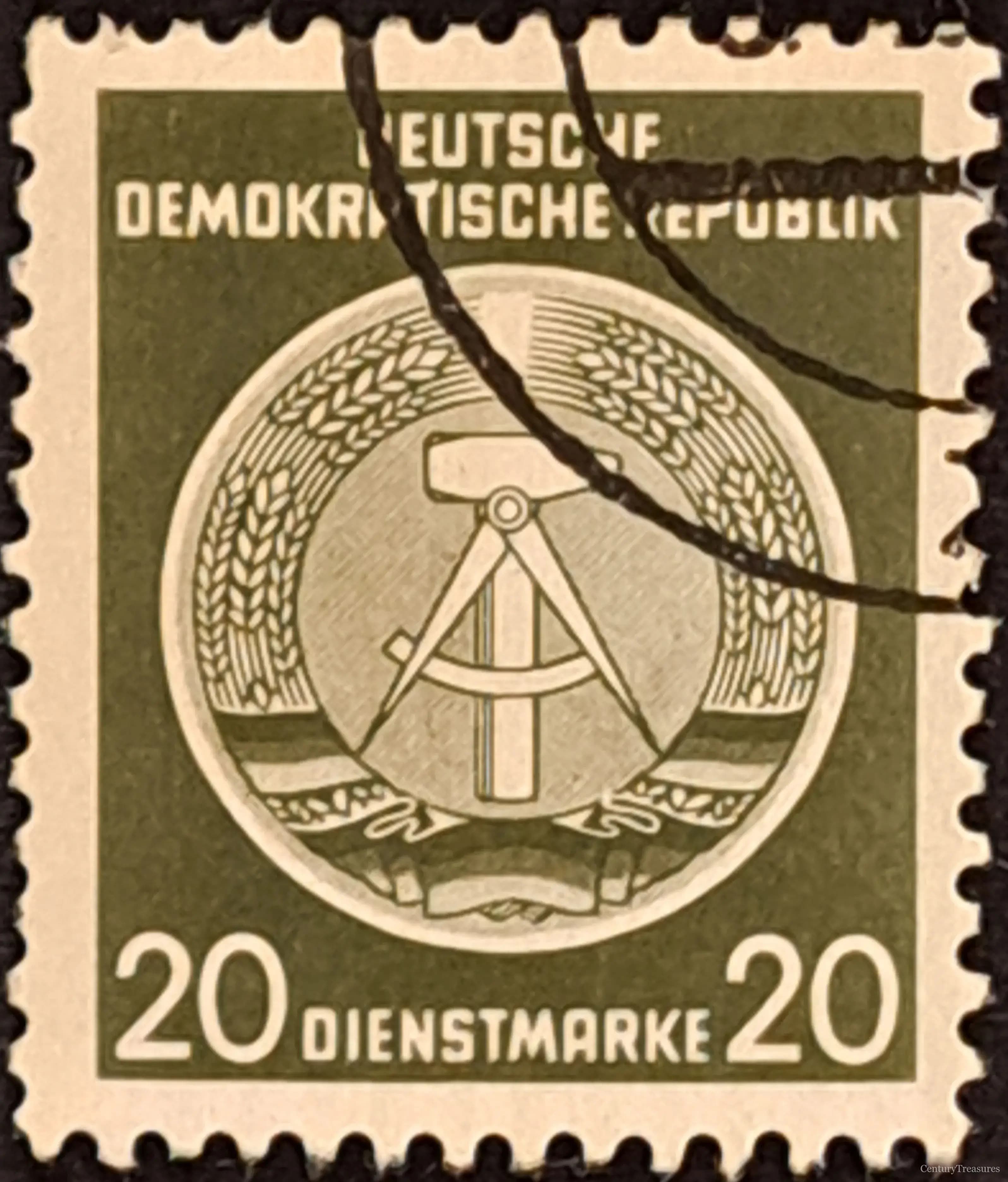 East Germany (DDR) Iron and Ink of the Iron Curtain
