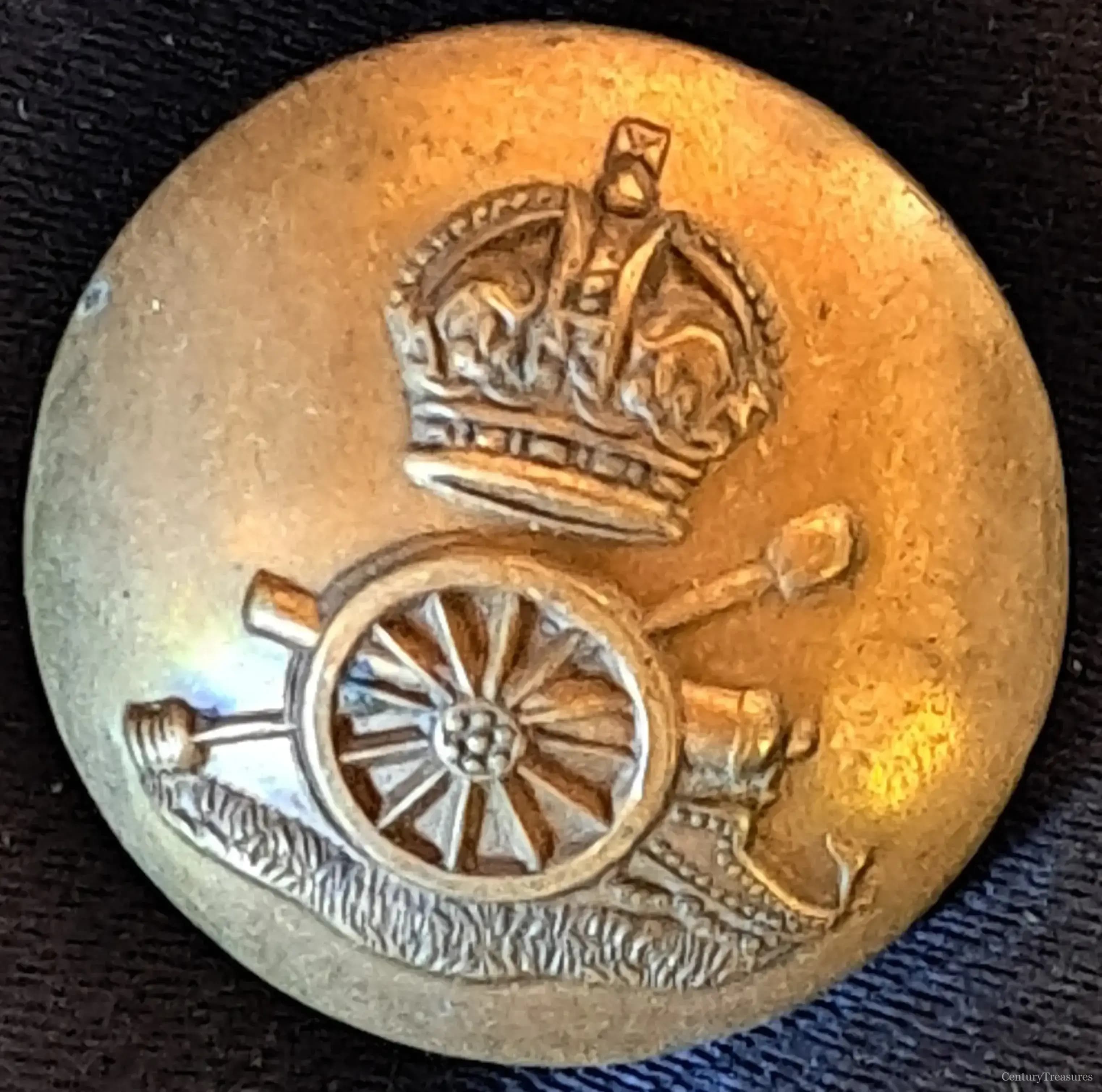 Royal Artillery Button