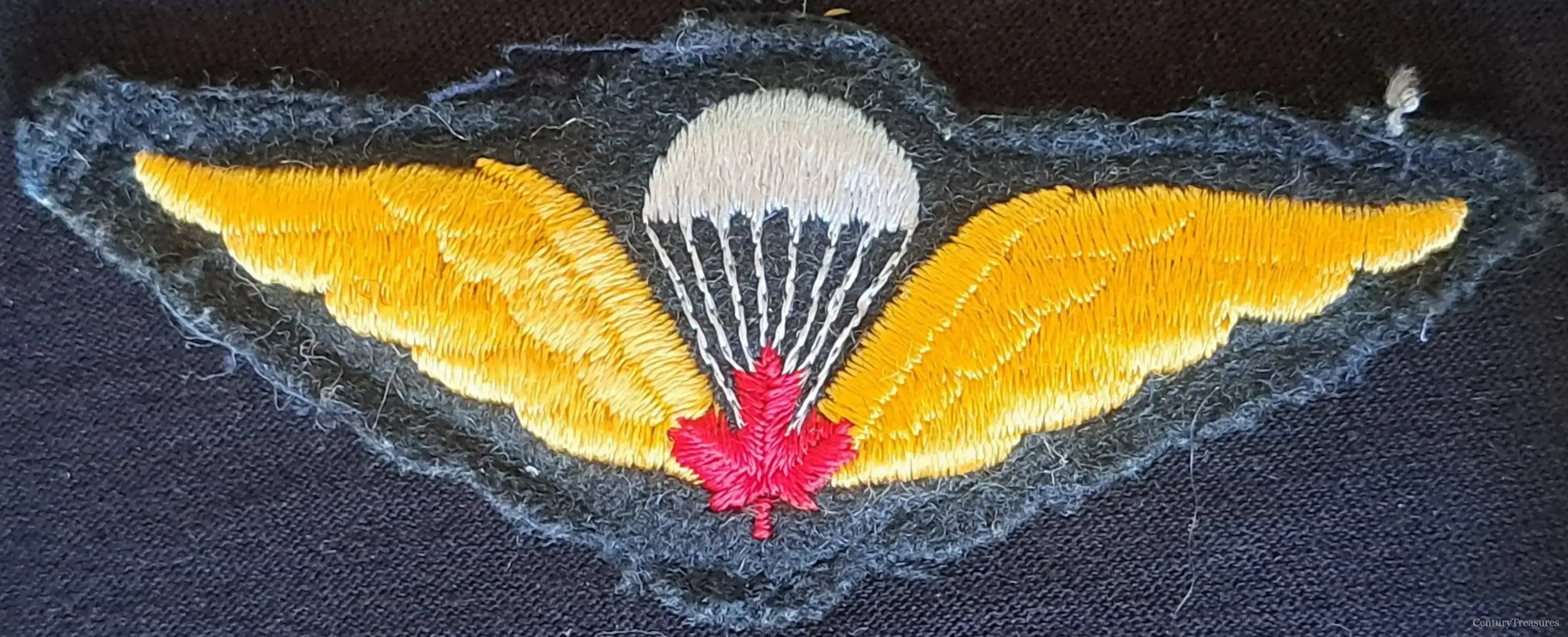 Canadian Forces Airborne Red Leaf Jump Wings