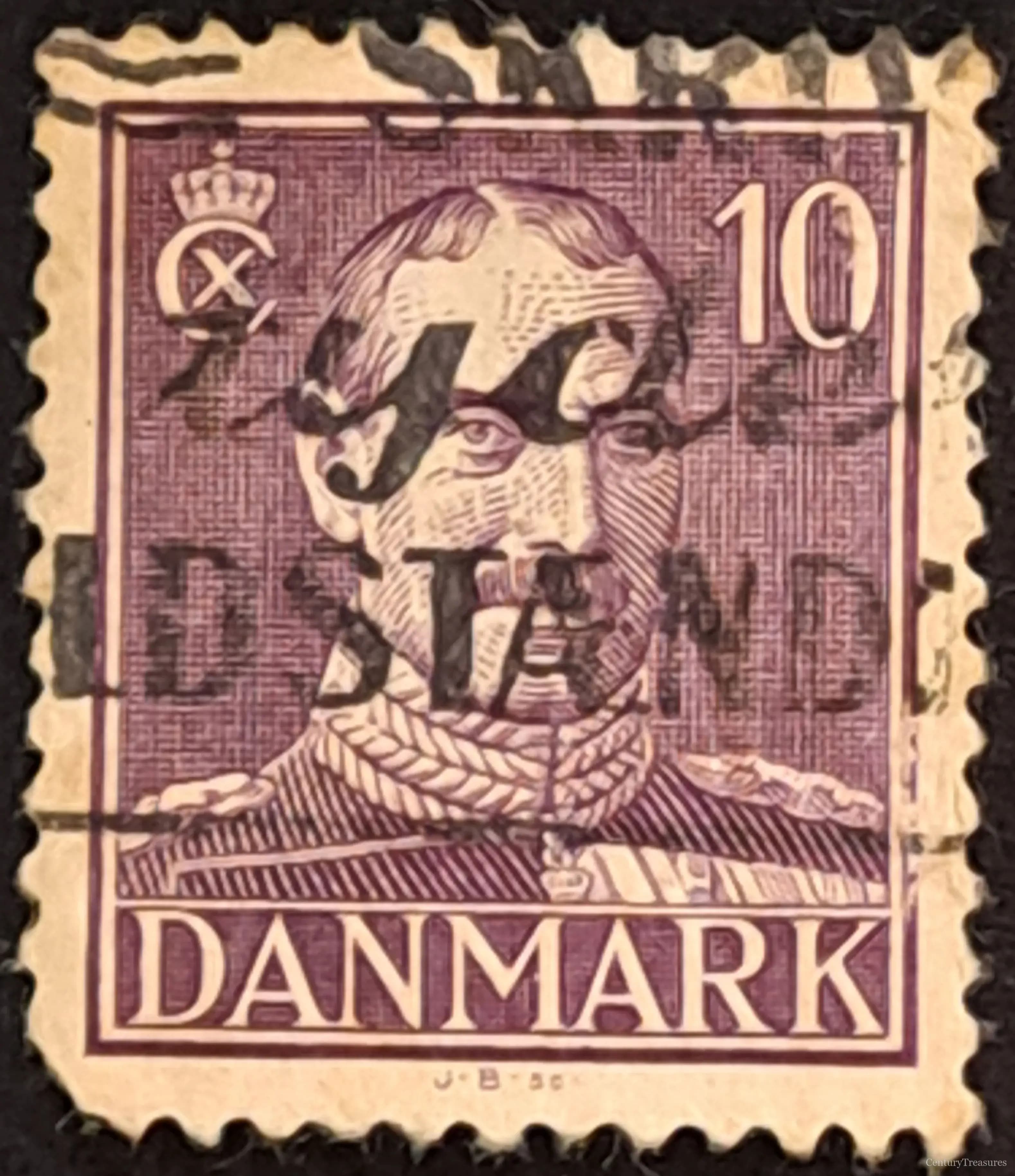 Danish King Christian X Definitive