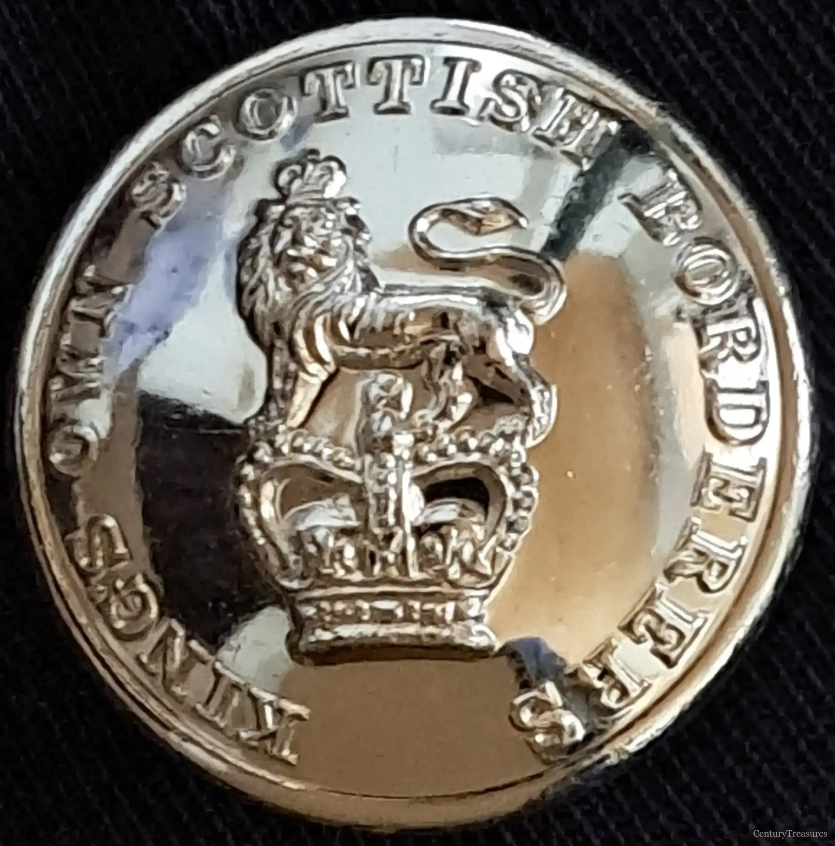 King’s Own Scottish Borderers Uniform Button