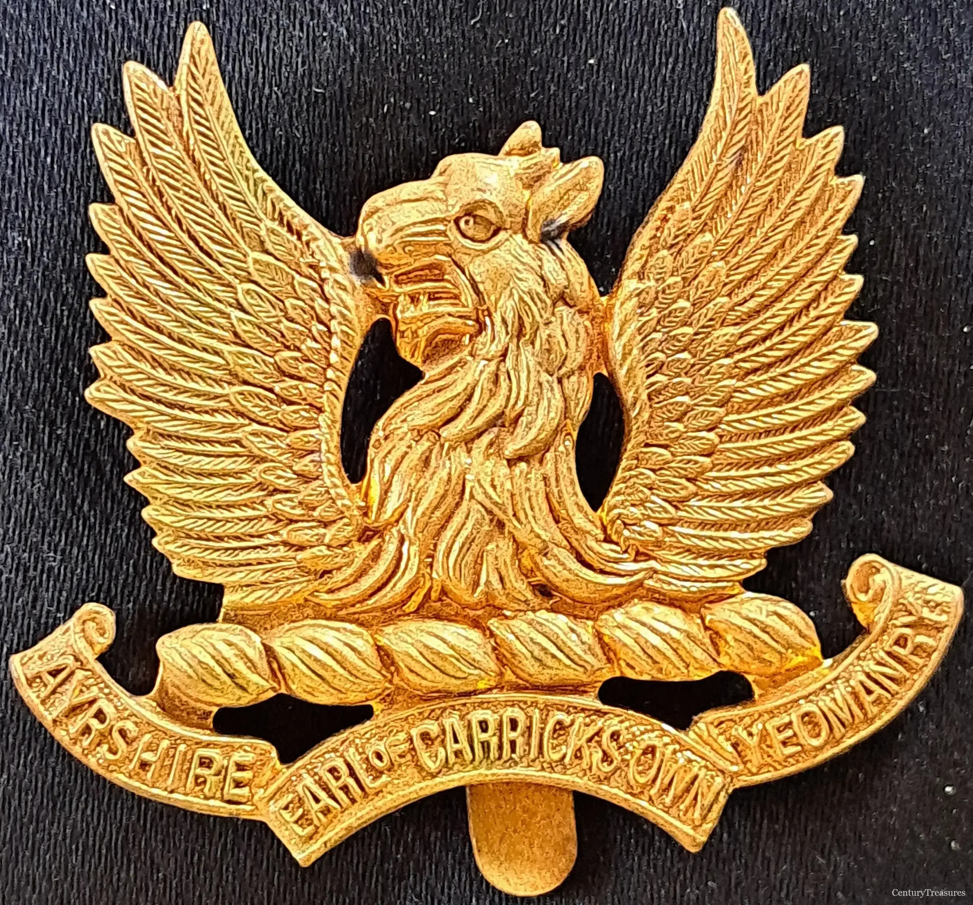Ayrshire Yeomanry Cap Badge