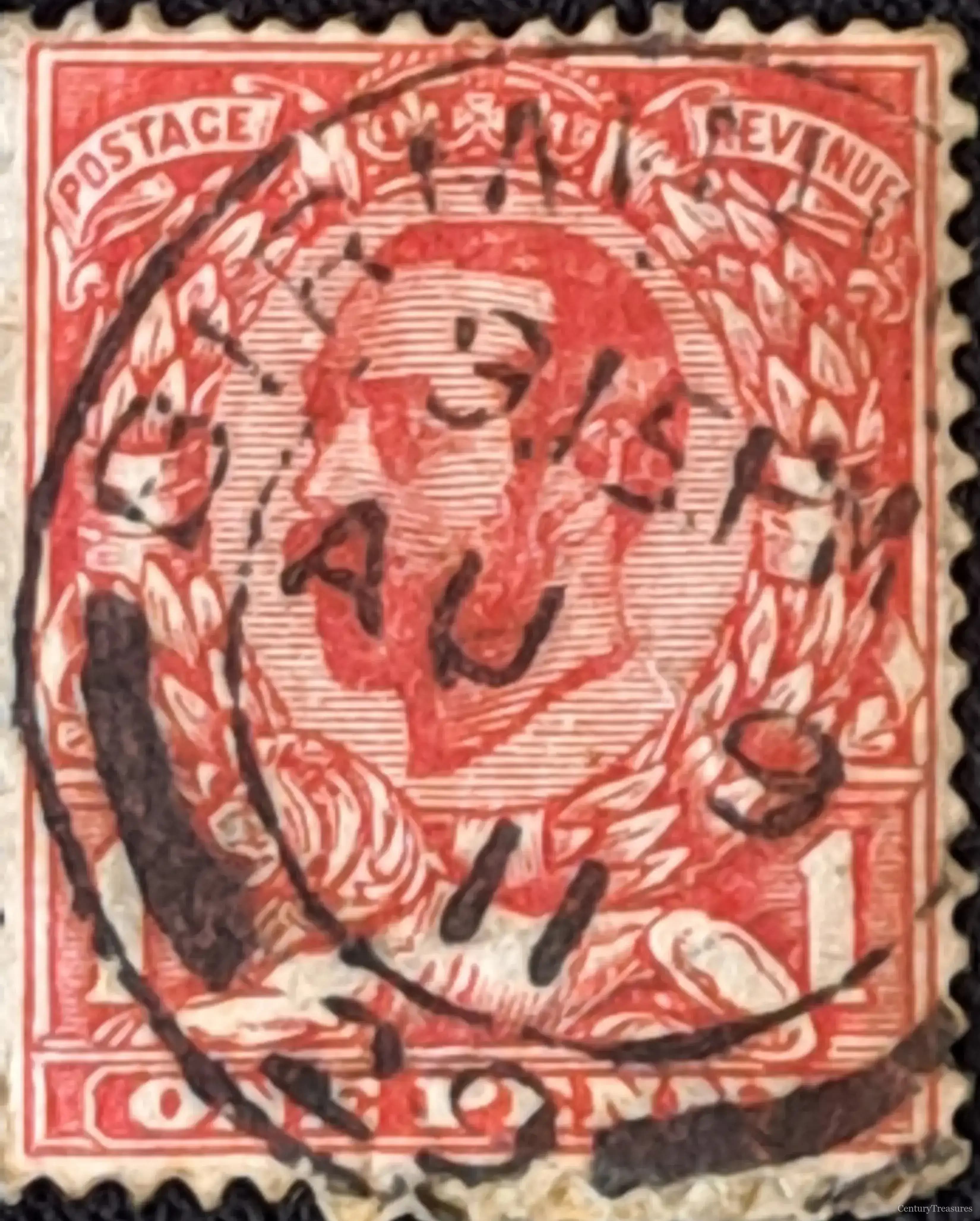 UK King George V Downey Head