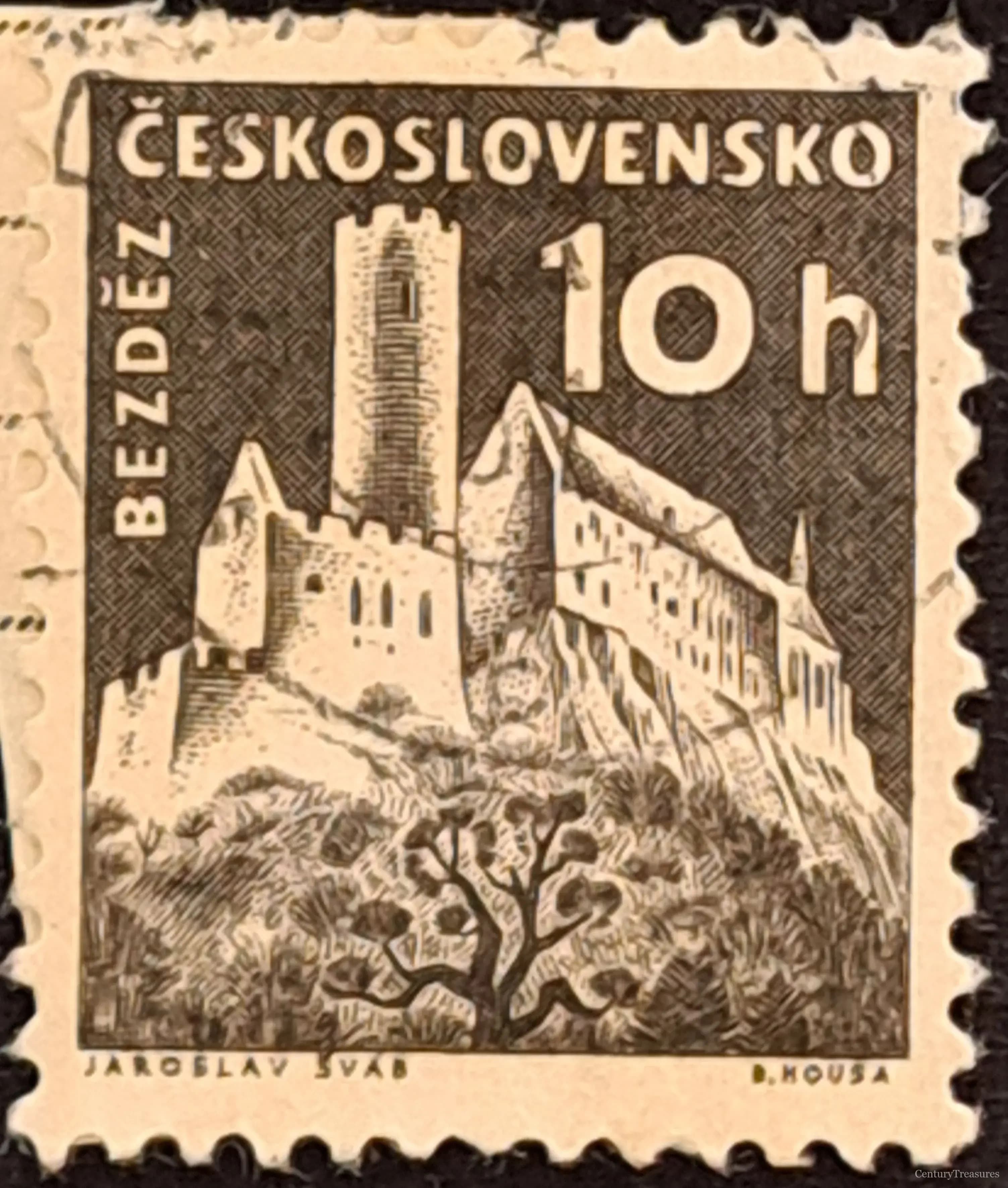 Czechoslovakian Bezděz Castle Definitive