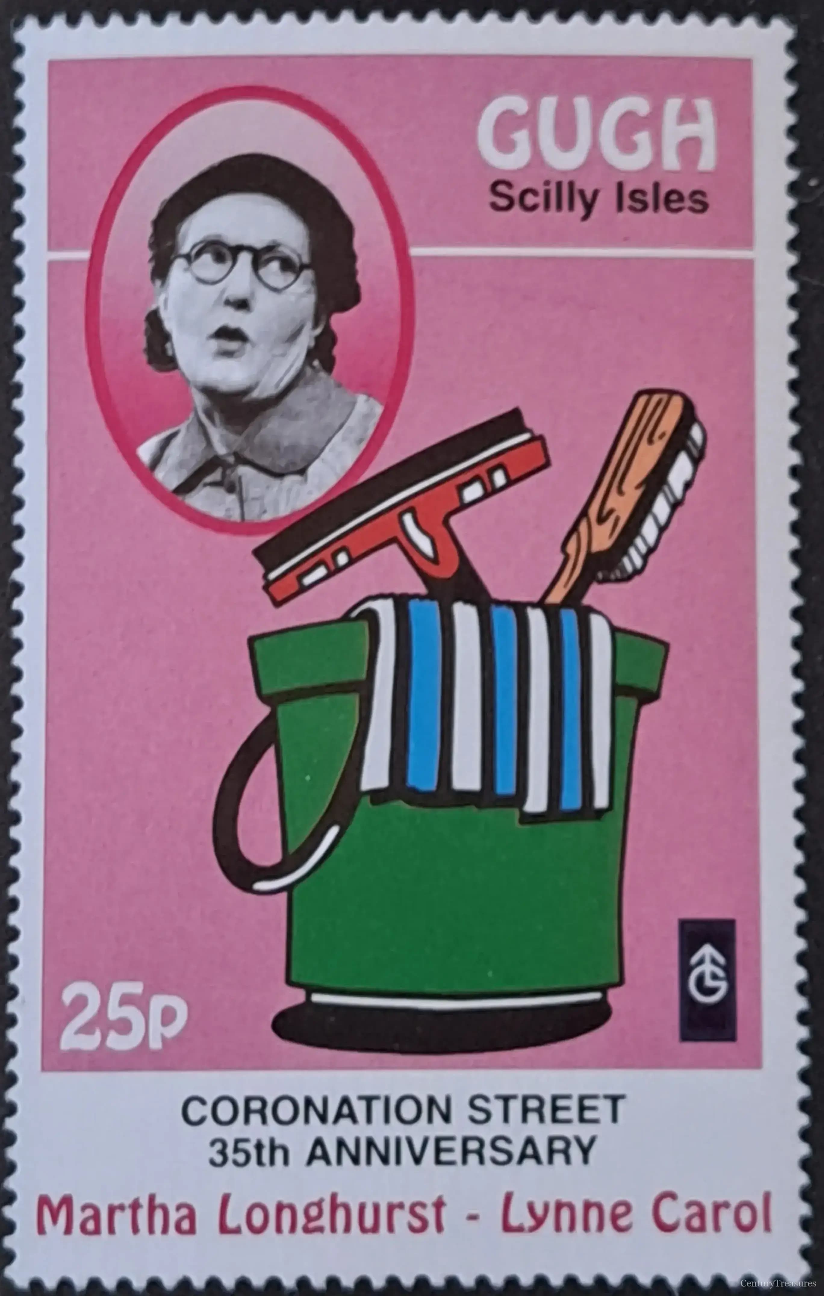 Gugh Scilly Isles Coronation Street Commemorative