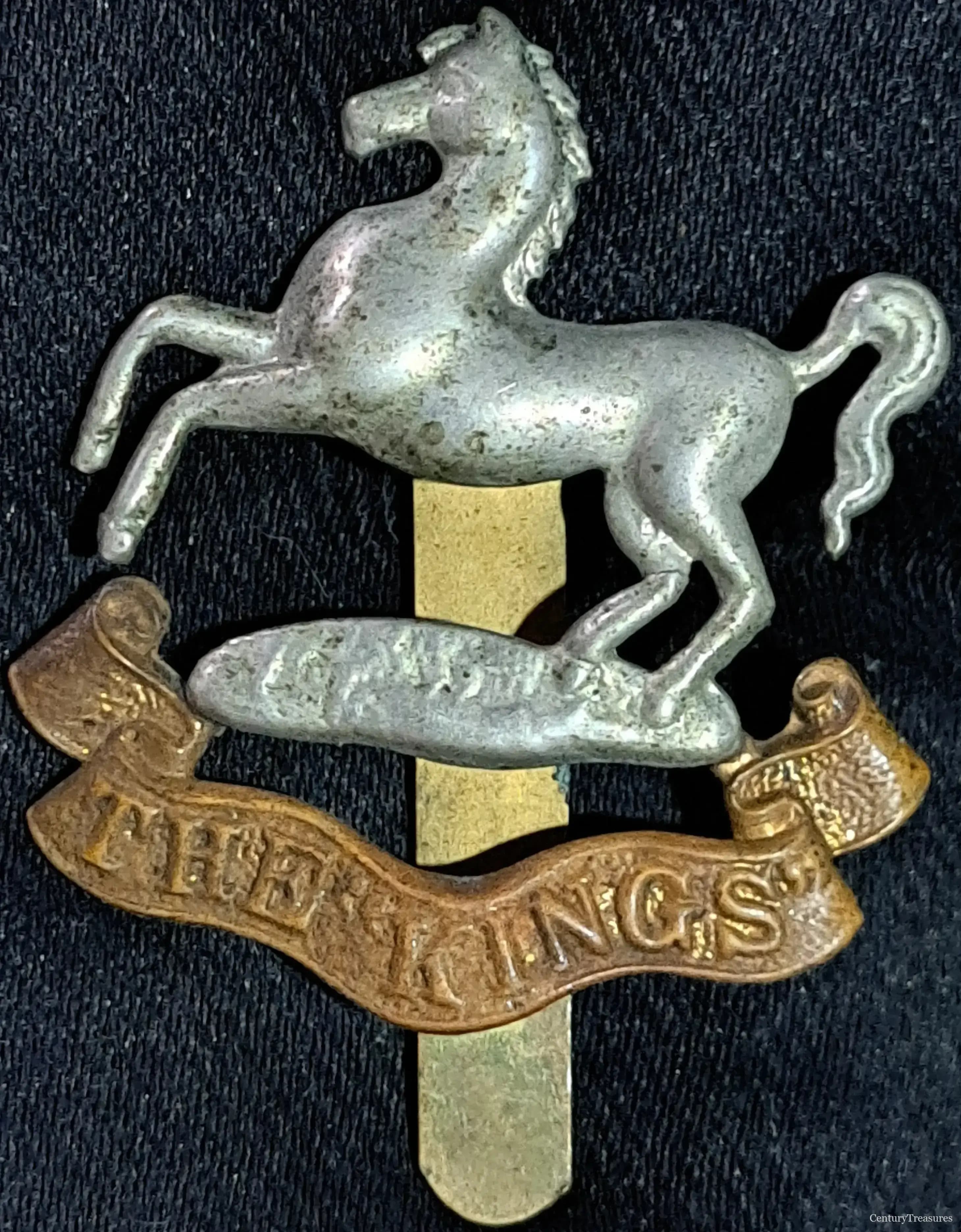 The King's Regiment Liverpool Cap Badge