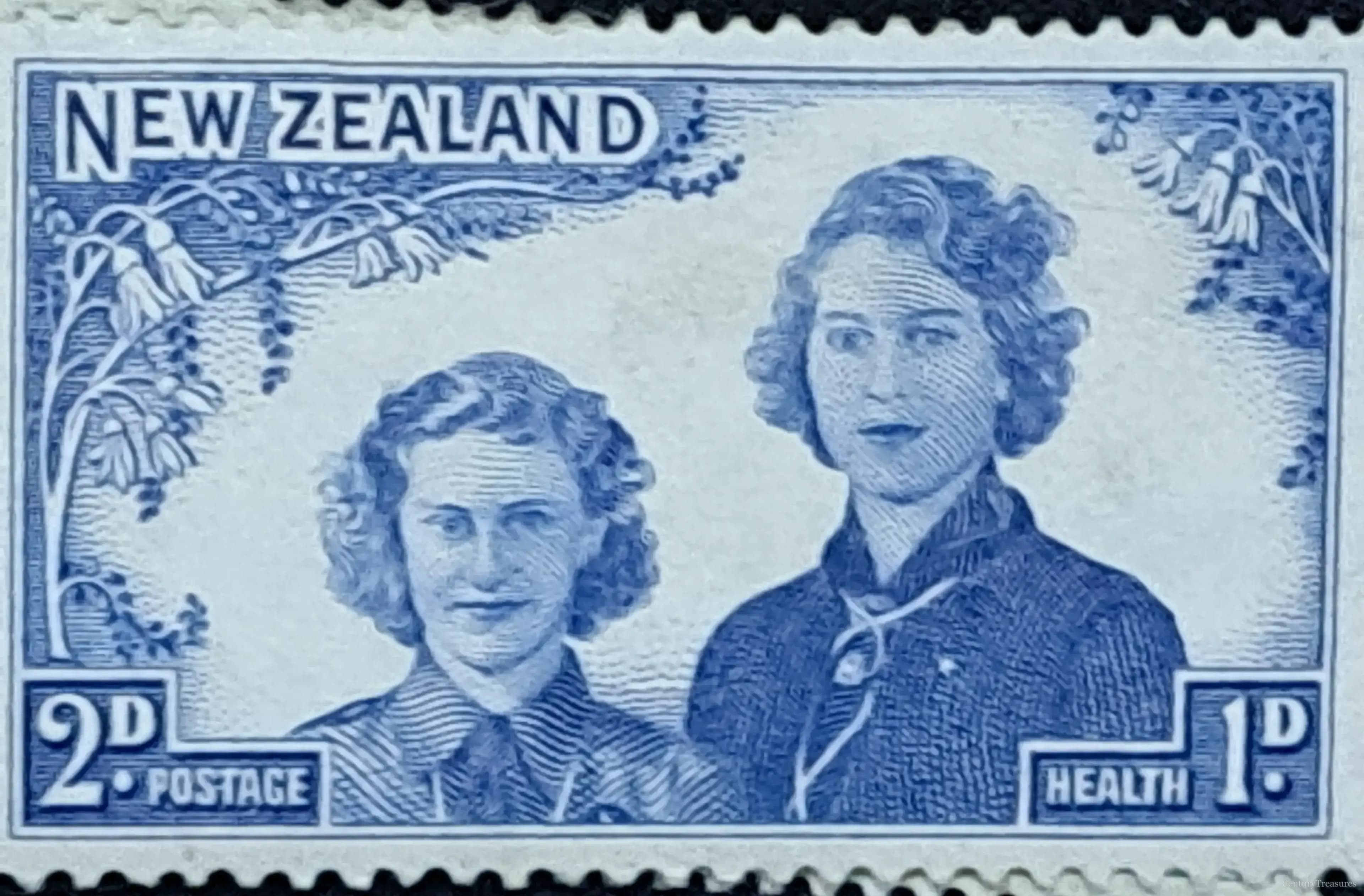New Zealand Royal Princesses Health Semi-Postal
