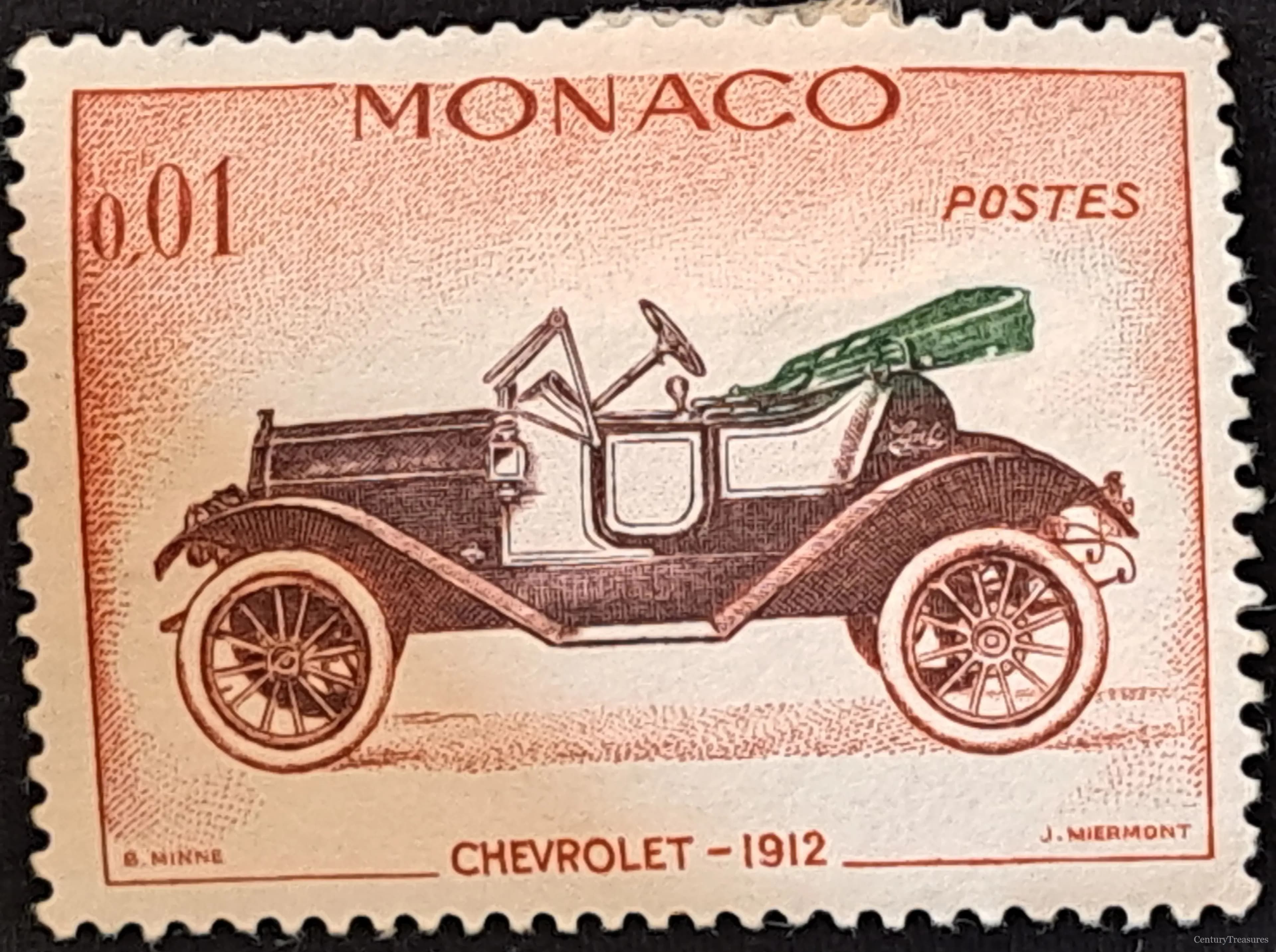 Monaco Veteran Cars 1-Centime Chevrolet Definitive
