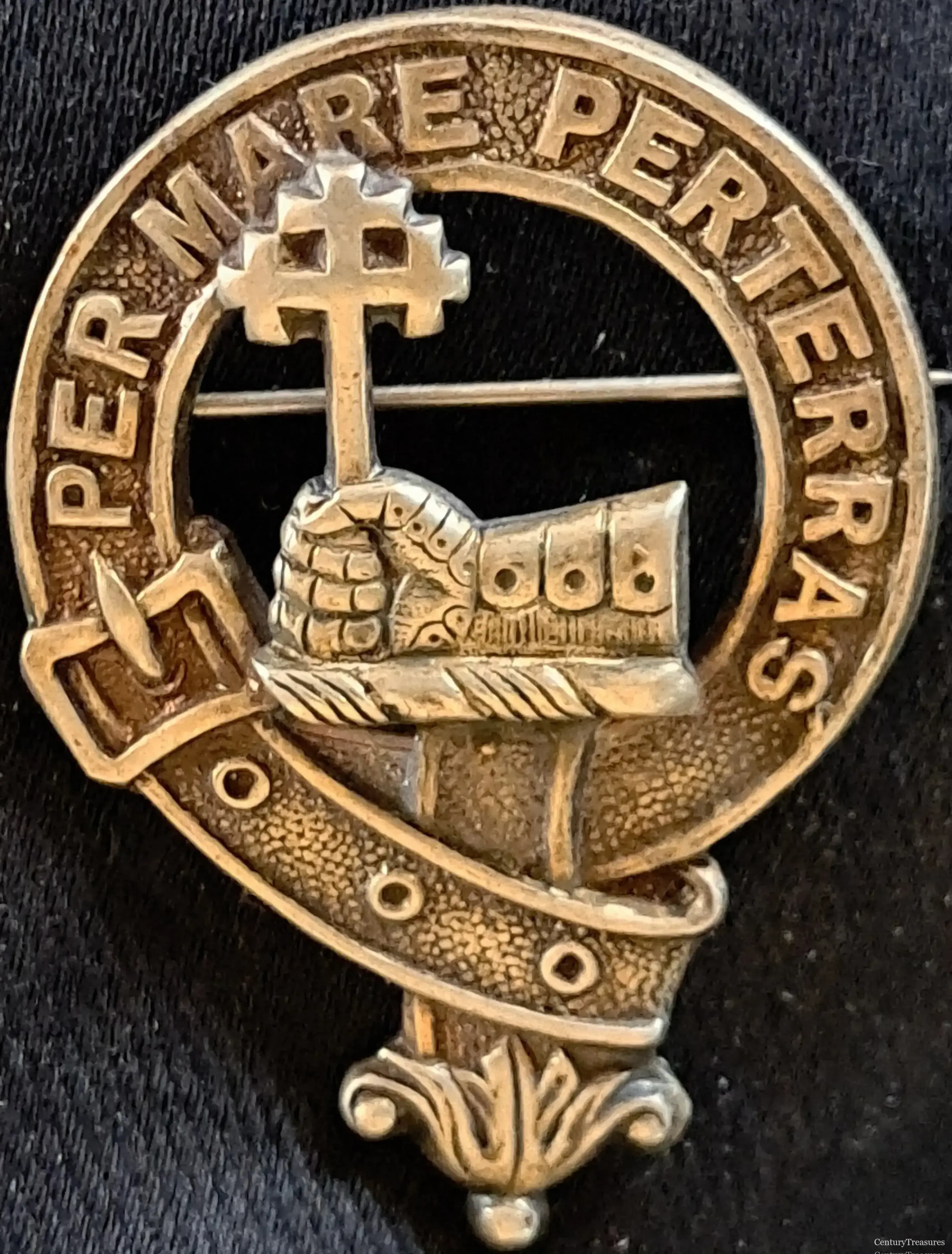 Clan Macdonald Scottish Crest Bonnet Badge