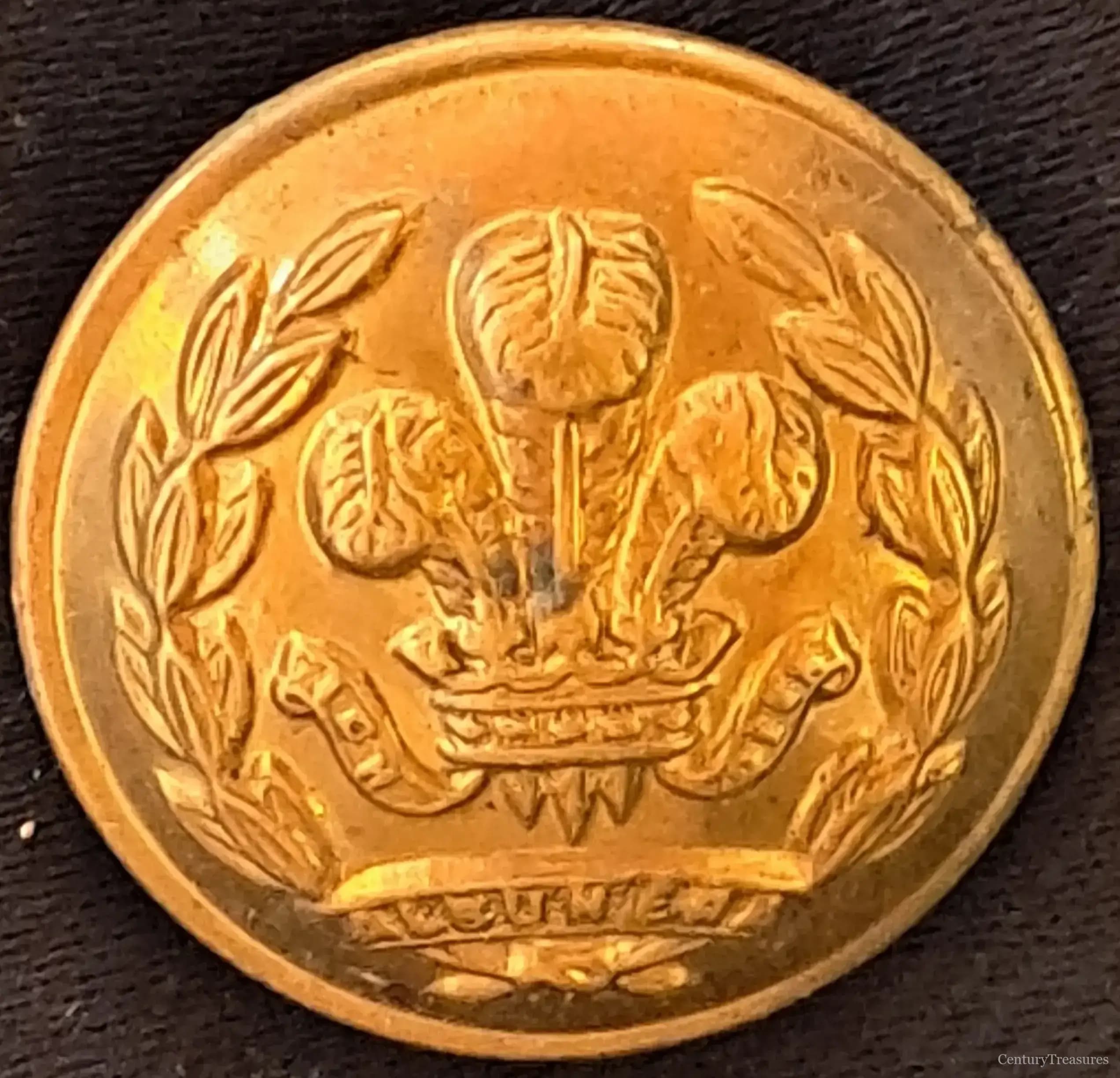 Middlesex Regiment Uniform Button