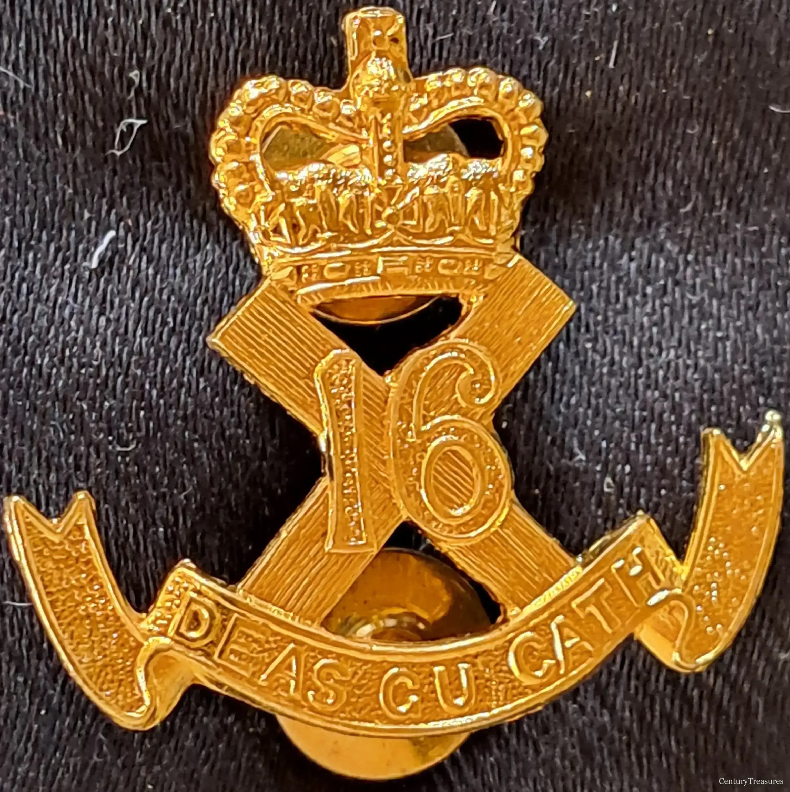 16th Battalion Commemorative Collar Badge