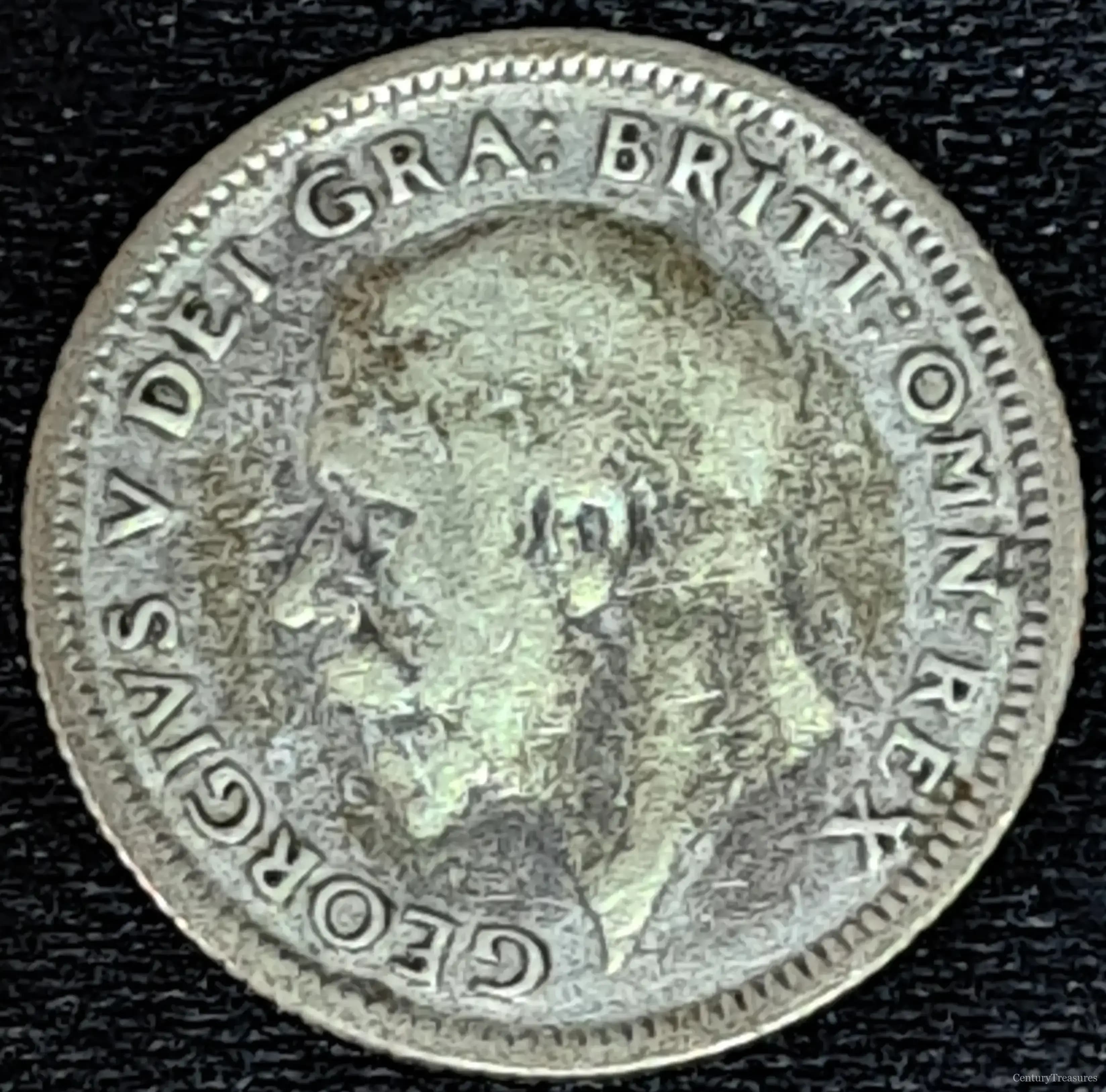 UK 1927 Sixpence