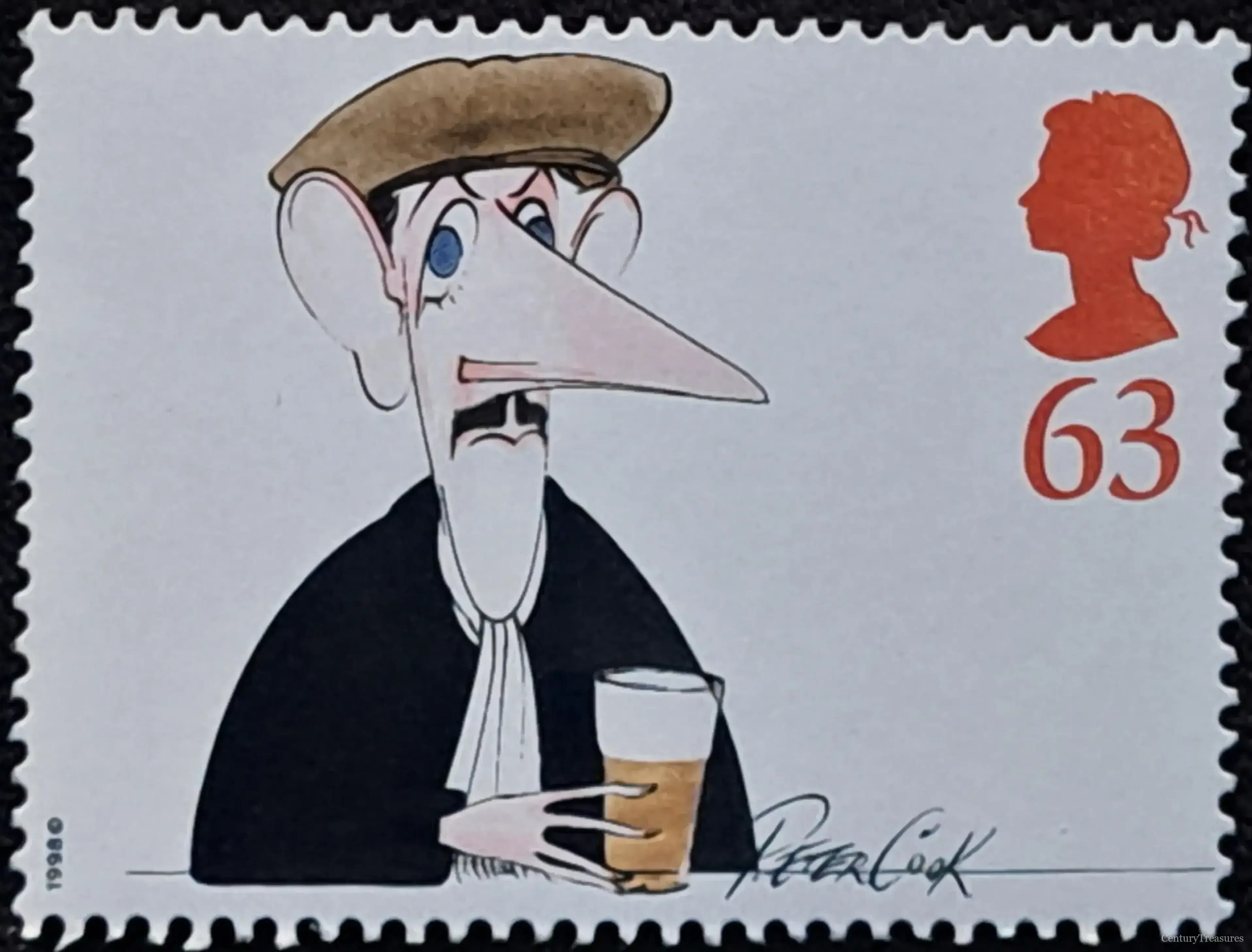 Gerald Scarfe Peter Cook Comedians