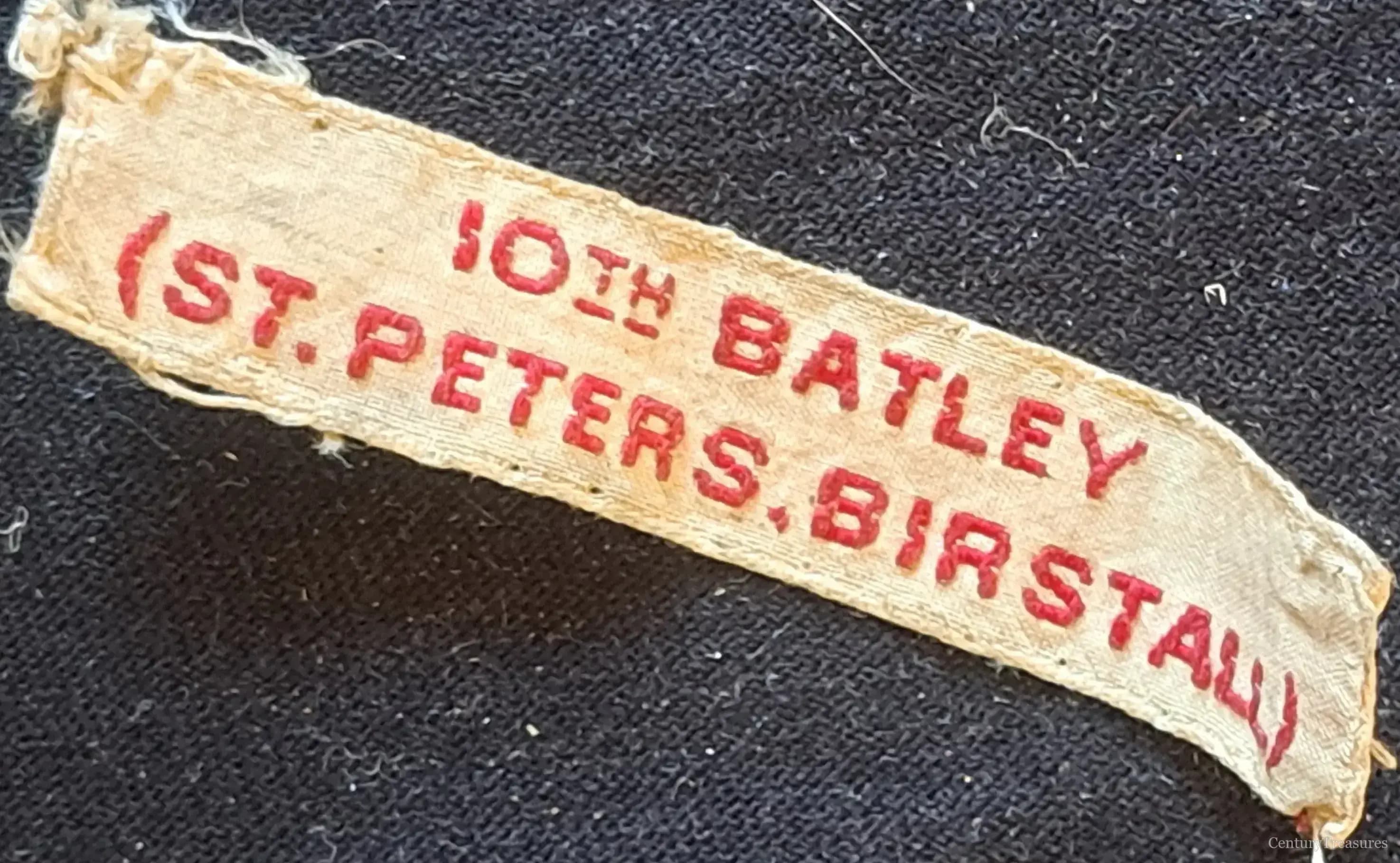 British Batley Scouting Shoulder Title