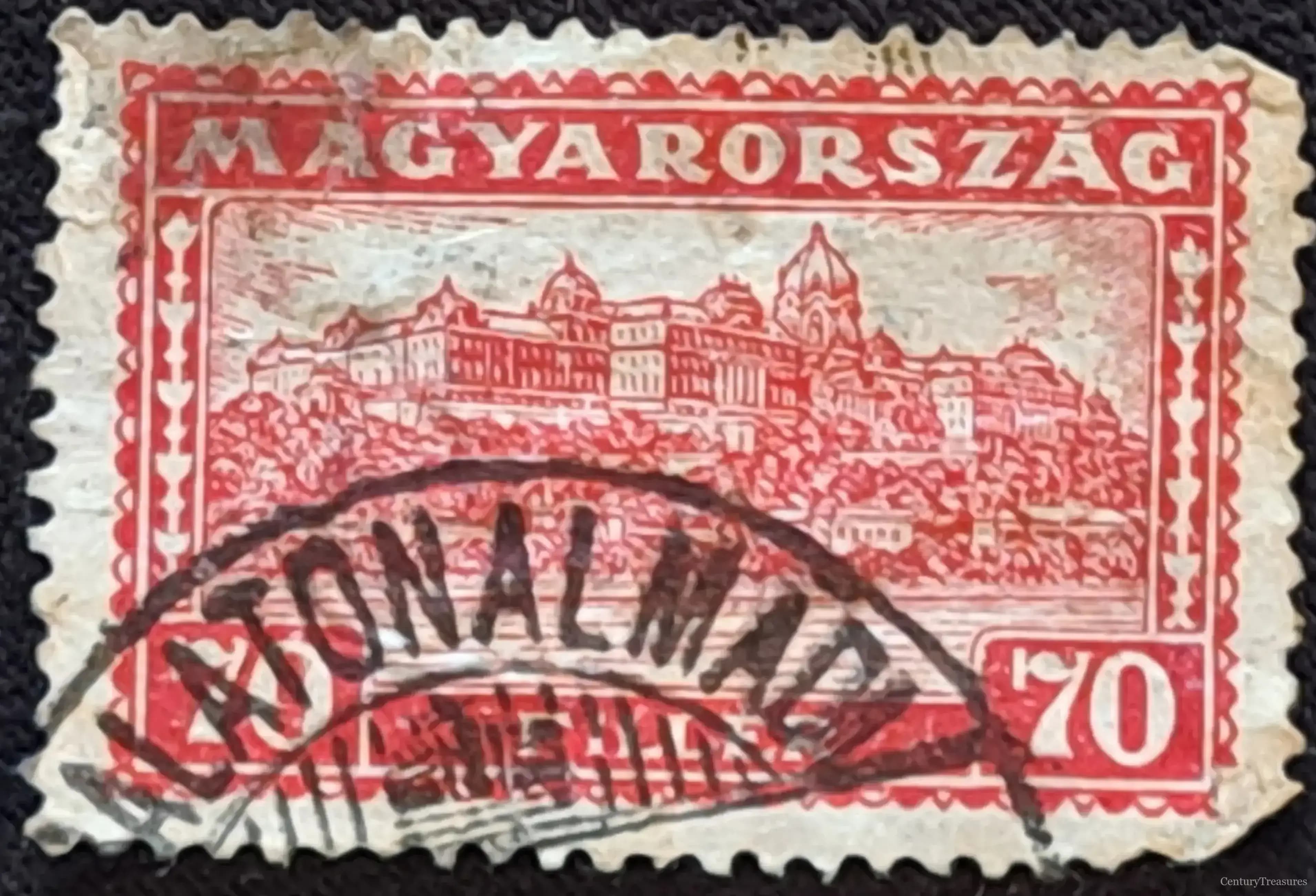 Hungarian Regency Buda Castle Definitive
