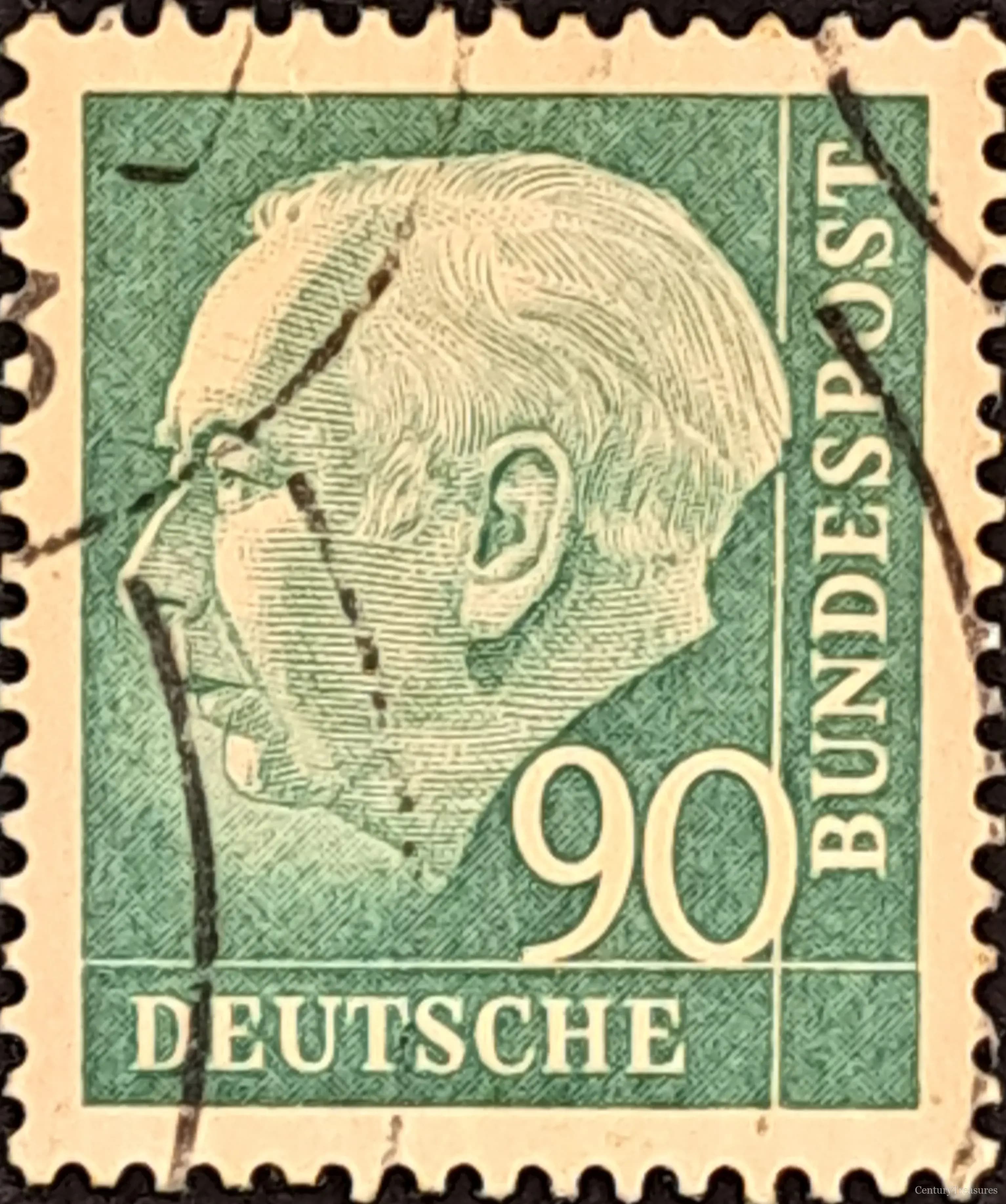West German - President Theodor Heuss