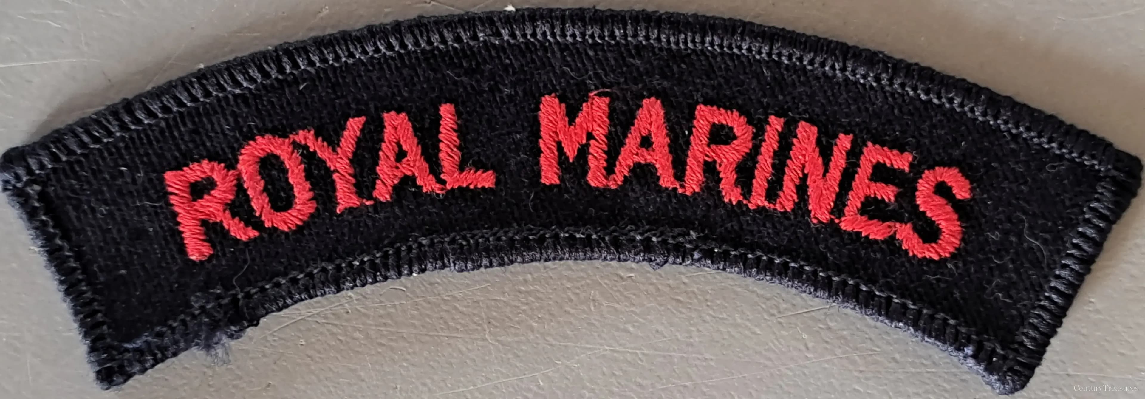 Royal Marines Cloth Shoulder Title