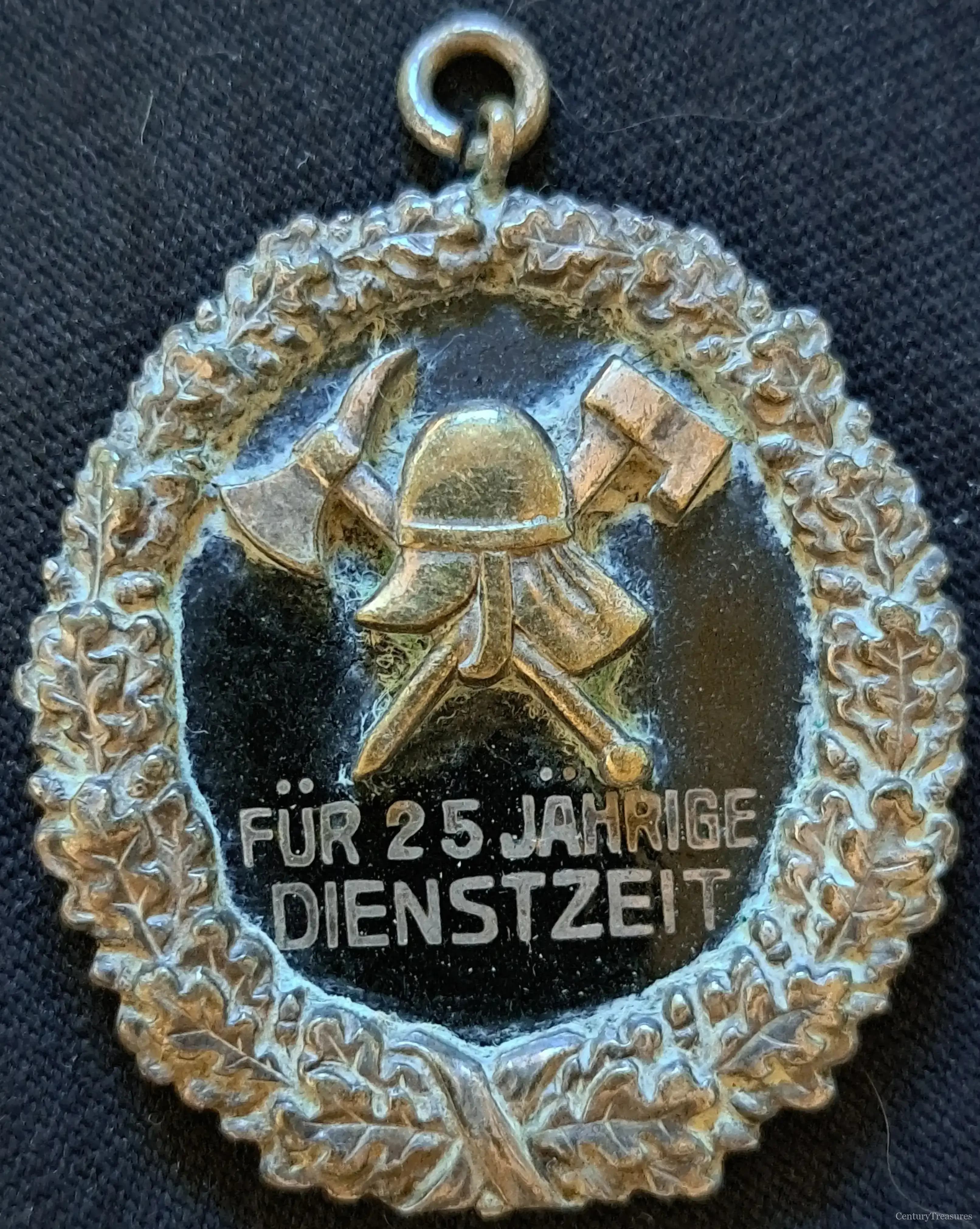 Prussian Fire Service Long Service Medal – 25 Years