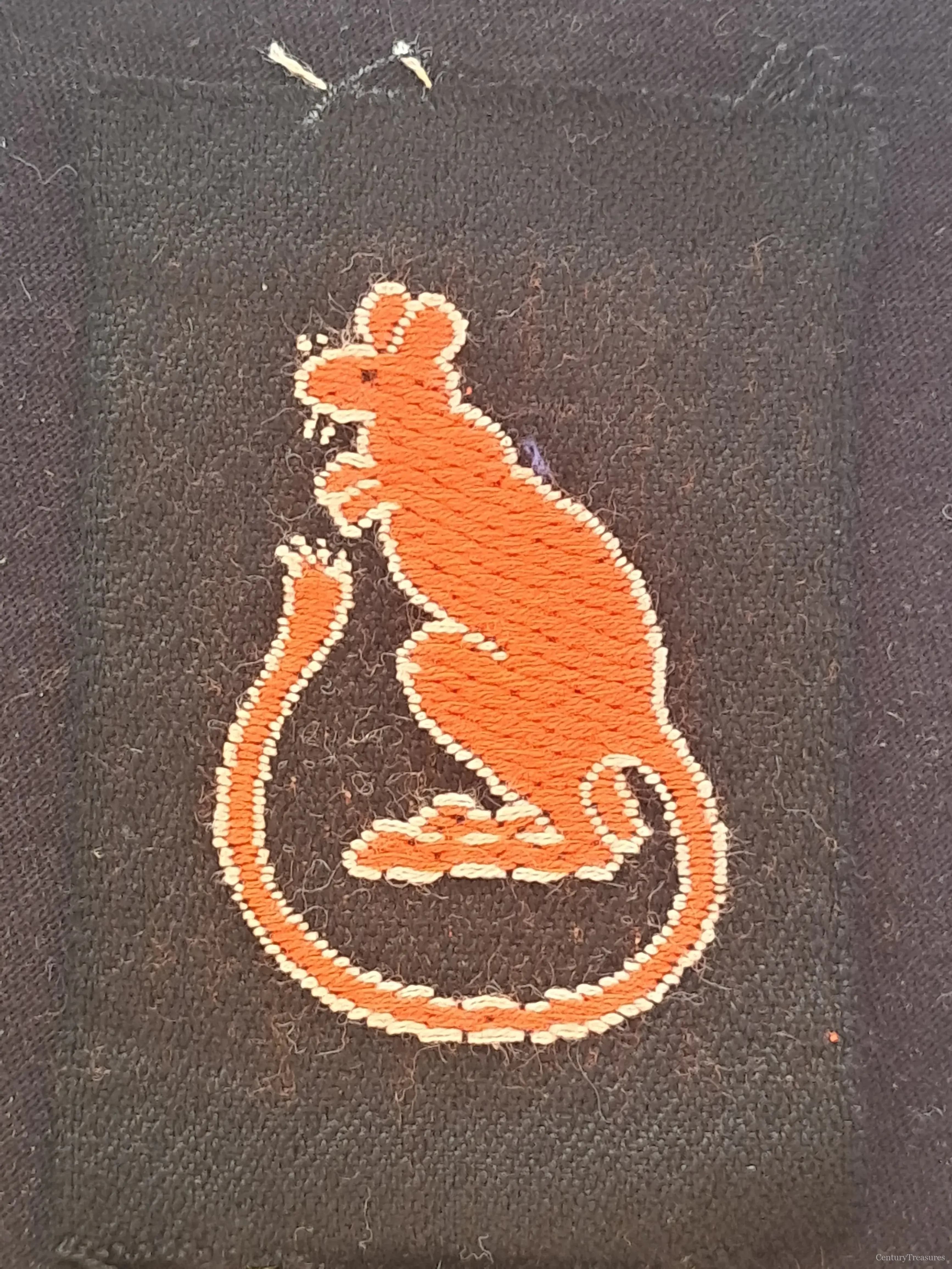 7th Armoured Division Cloth Badge – “Desert Rats”