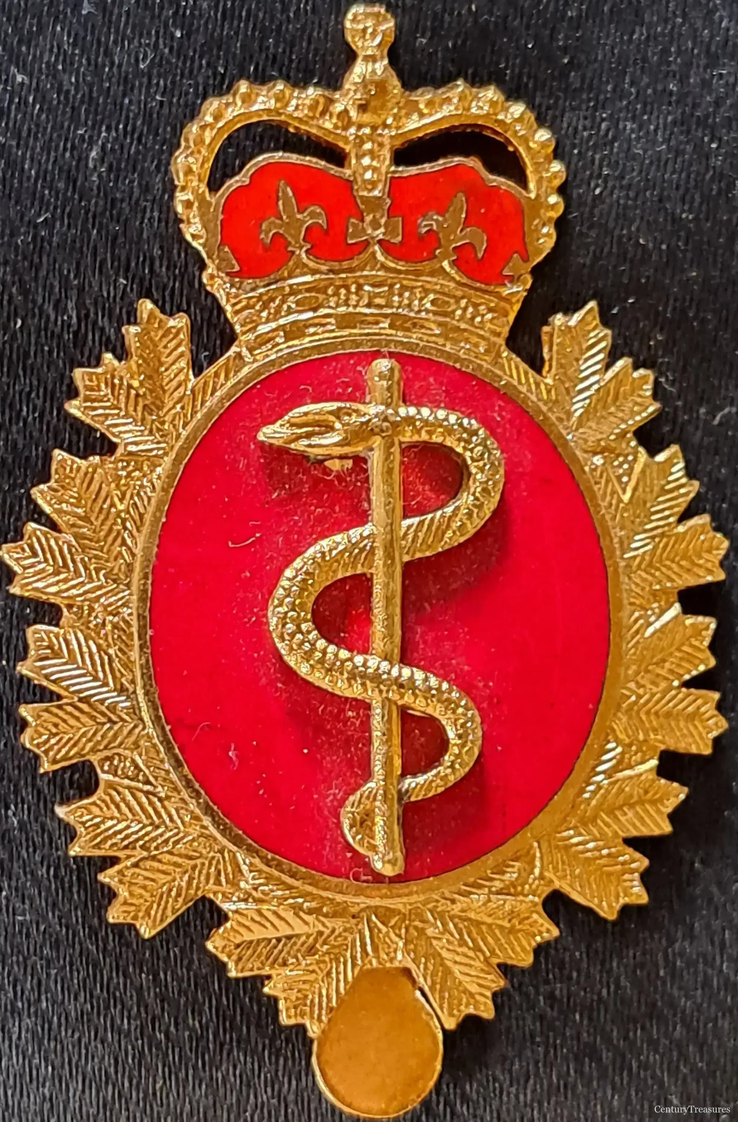 Canadian Armed Forces – Medical Branch Cap Badge