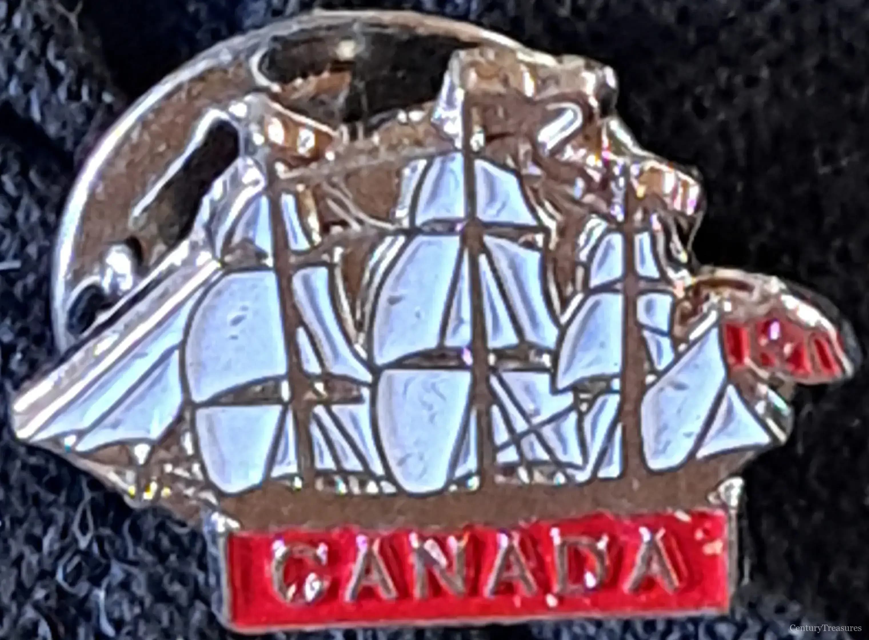 Canada Souvenir Pin Tall Ship